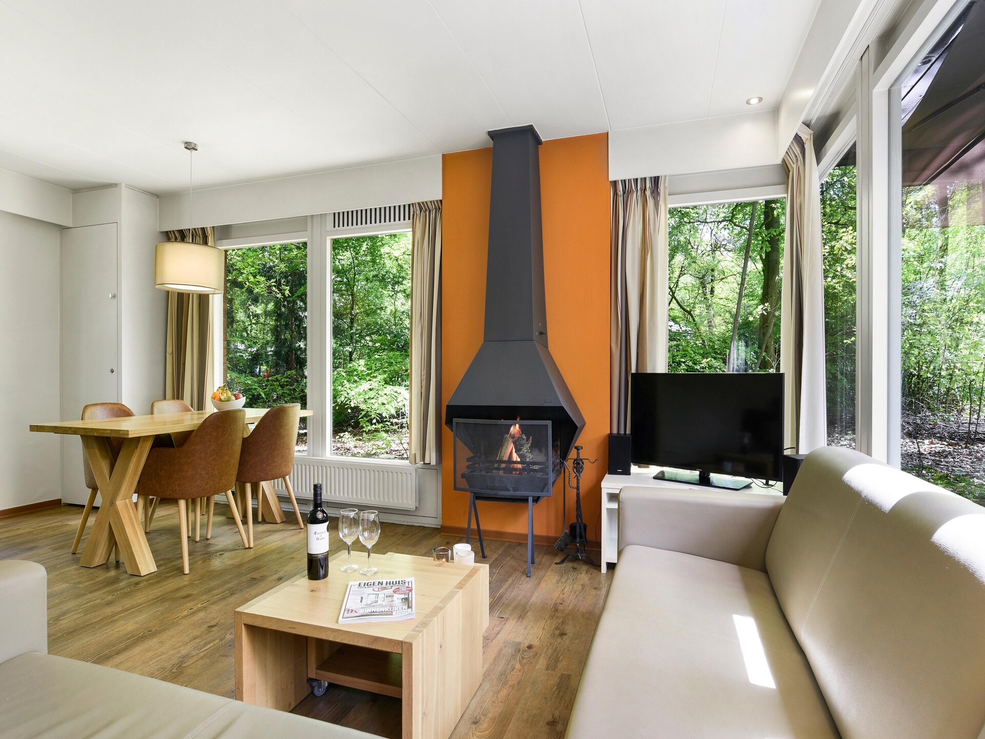Vrijstaande boshut met privésauna op de Veluwe - foto 2