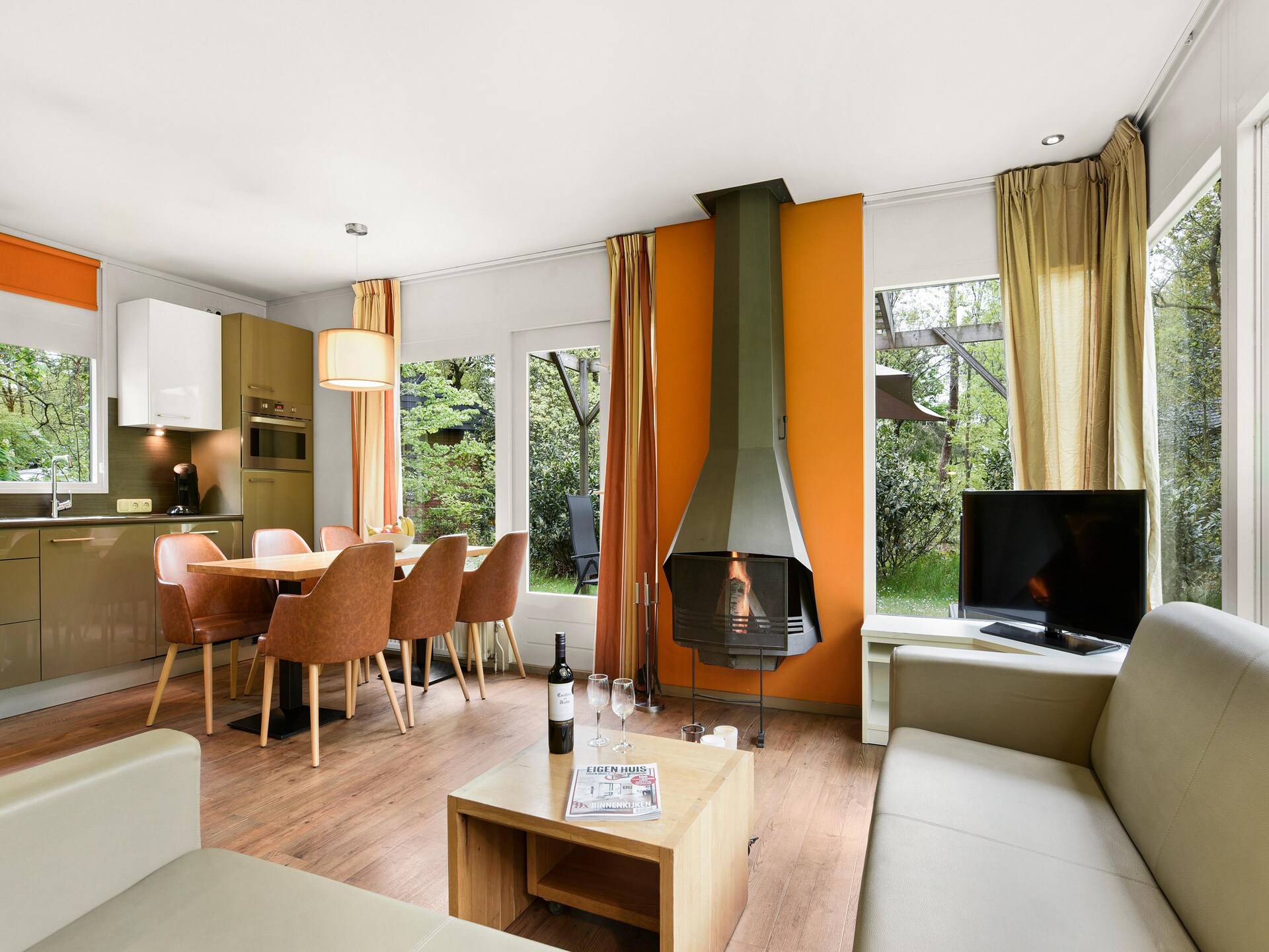Vrijstaande bosbungalow met privésauna op de Veluwe bij Putten - foto 3