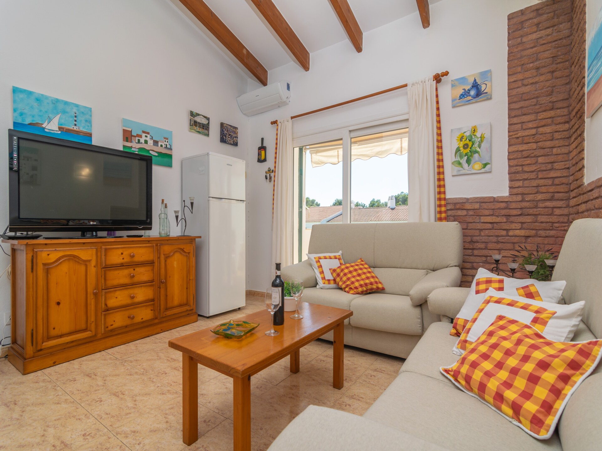 Rustiek appartement aan de golfbaan bij Es Mercadal met zwembad - foto 2