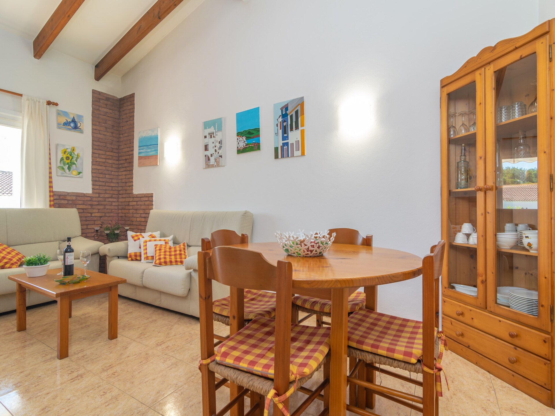 Rustiek appartement aan de golfbaan bij Es Mercadal met zwembad - foto 3