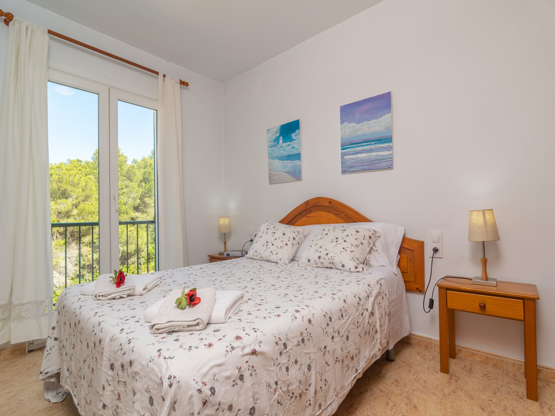 Rustiek appartement aan de golfbaan bij Es Mercadal met zwembad - foto 5