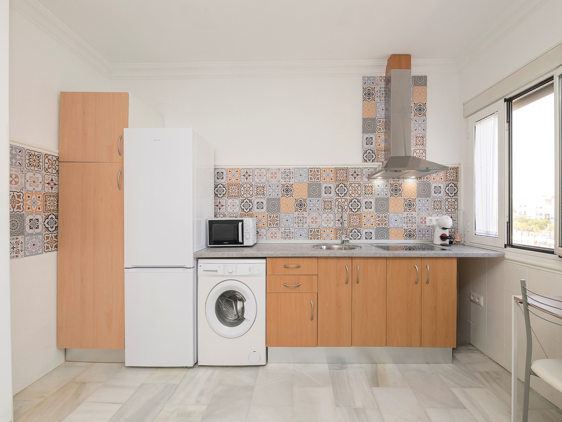 Sfeervol appartement aan de rivier in Chiclana met balkon en uitzicht - foto 2