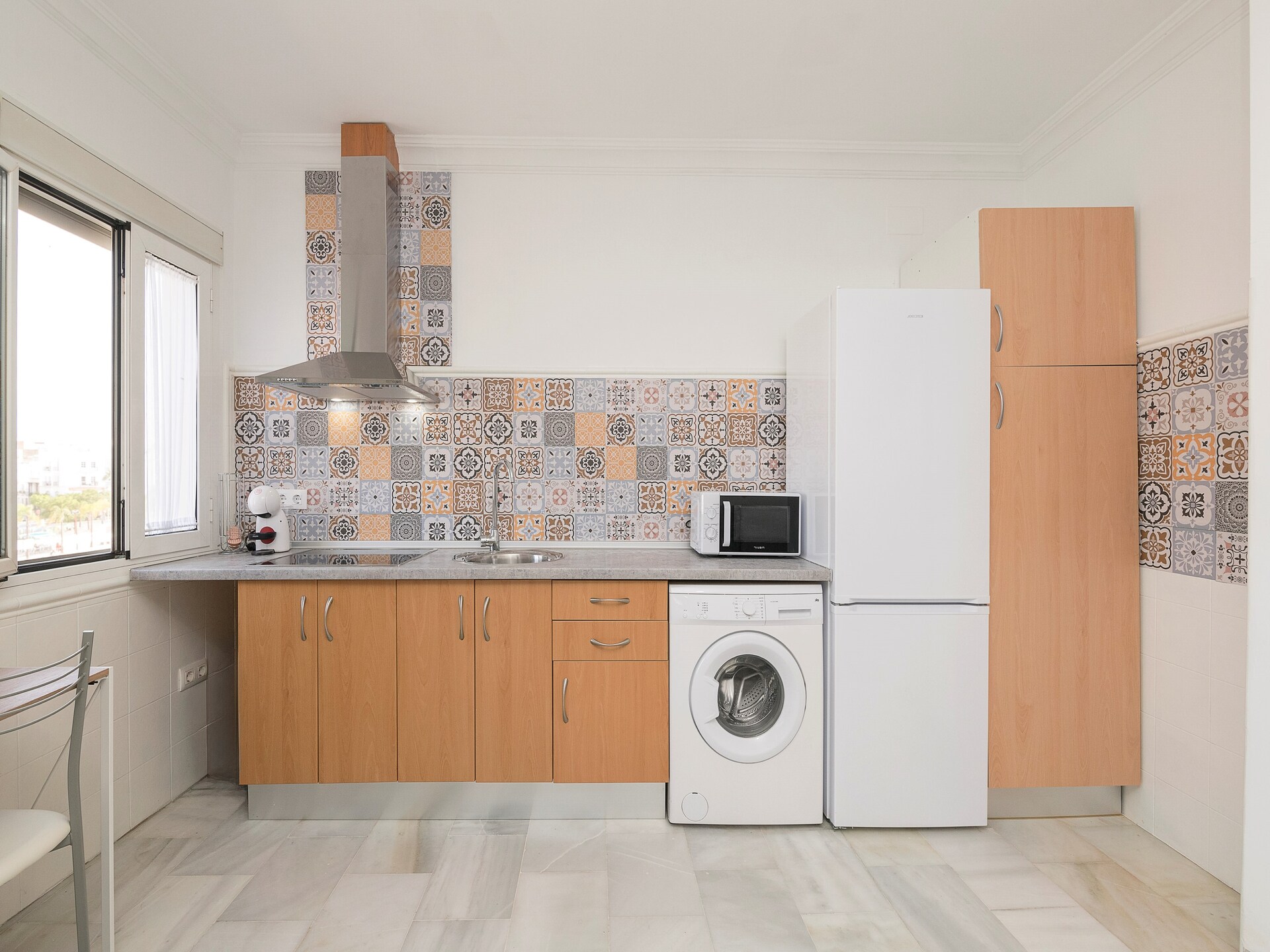 Sfeervol appartement aan de rivier in Chiclana met balkon en uitzicht - foto 12
