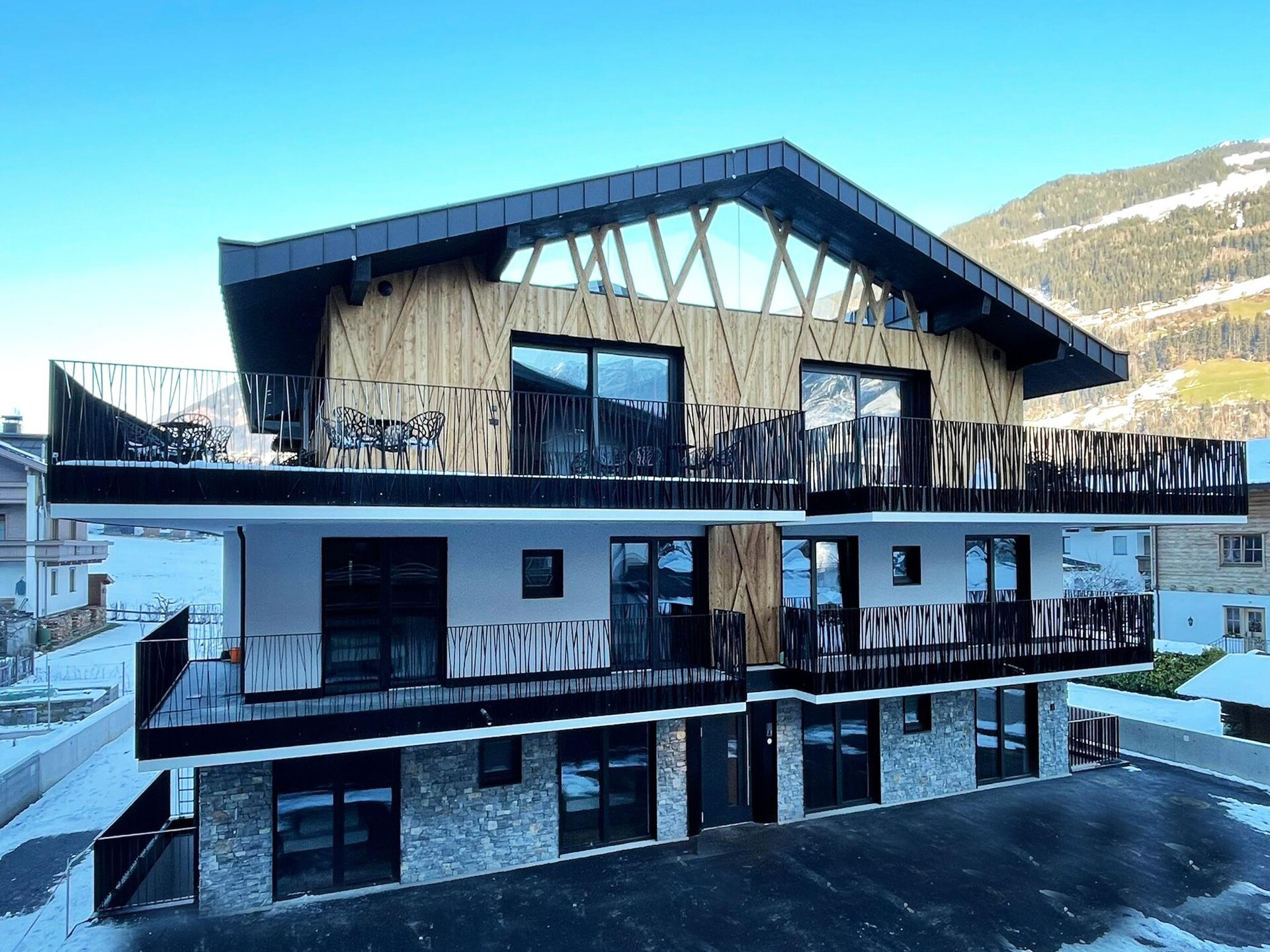 Groots chalet voor 20 personen met privé wellness en uitzicht in Aschau - foto 20