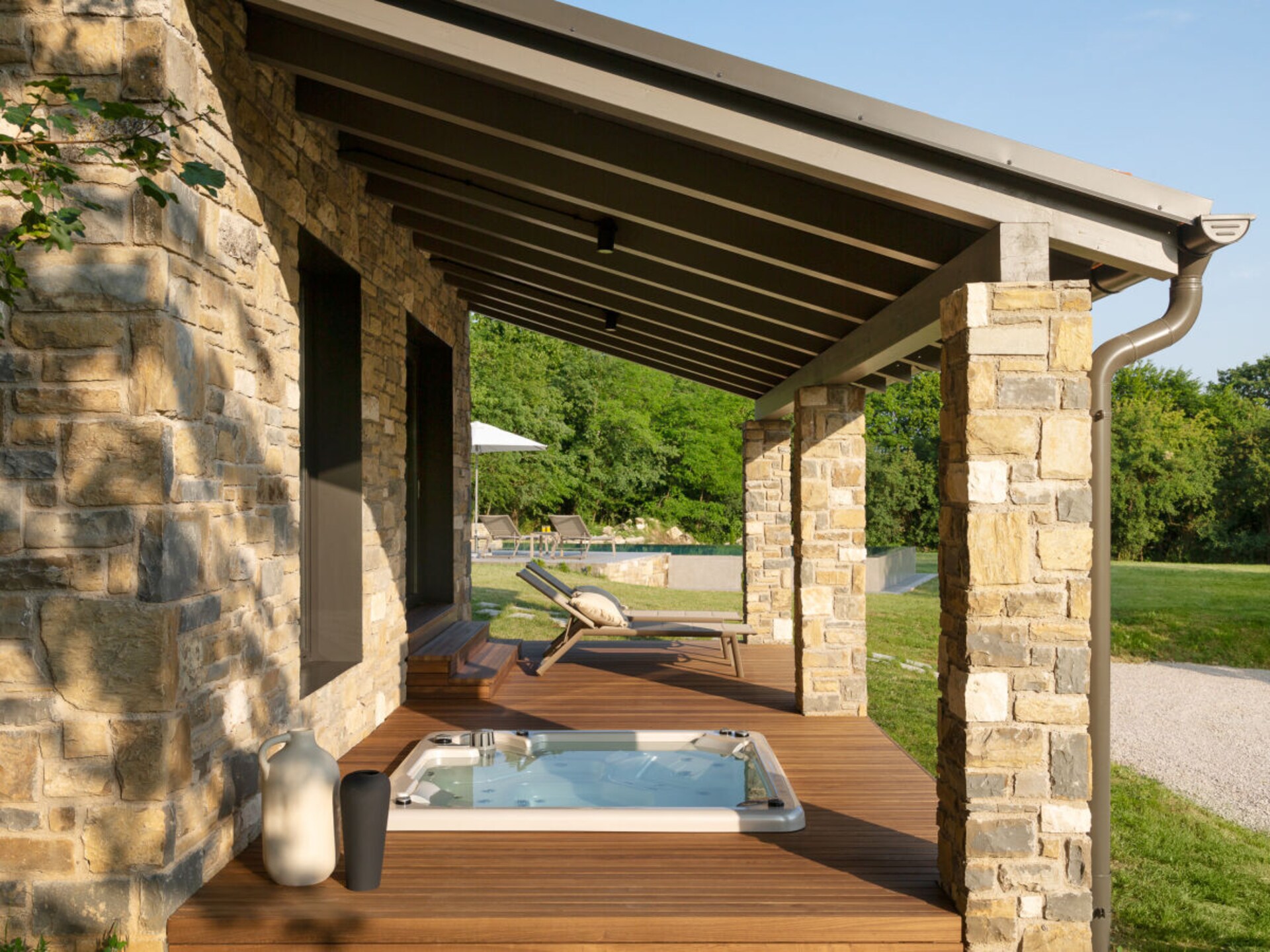 Designvilla met privézwembad, sauna en jacuzzi voor 8 personen bij Kršan - foto 7