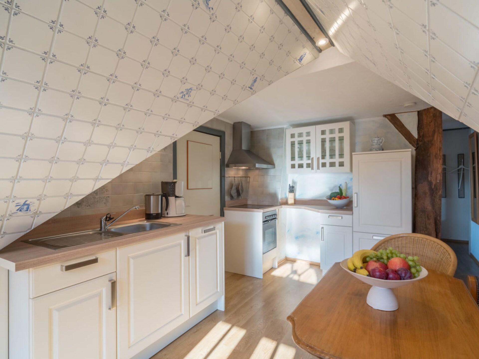 Rustiek gevelappartement in St. Peter-Ording met uitzicht op appelboomgaard - foto 10