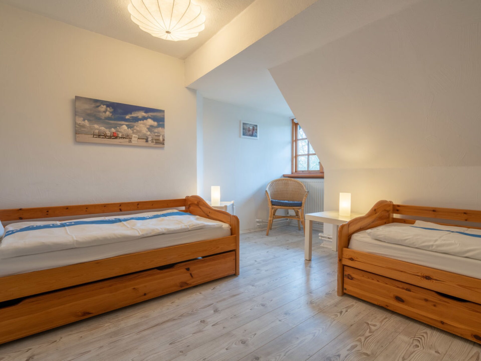 Rustiek gevelappartement in St. Peter-Ording met uitzicht op appelboomgaard - foto 12