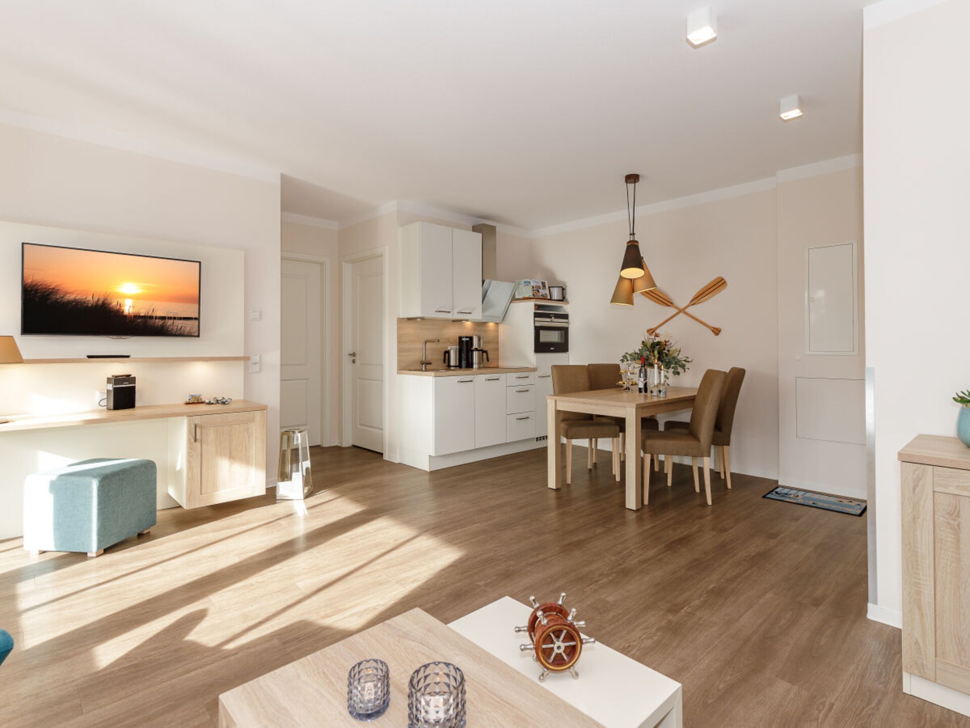 Appartement Strandurlaub in Börgerende, 30 meter van de Oostzee - foto 2