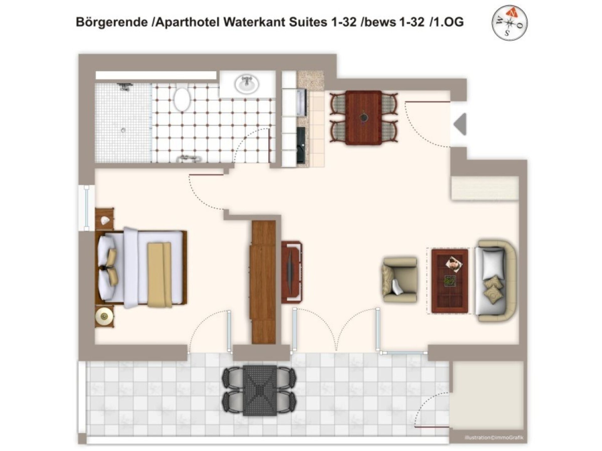 Appartement Strandurlaub in Börgerende, 30 meter van de Oostzee - foto 24