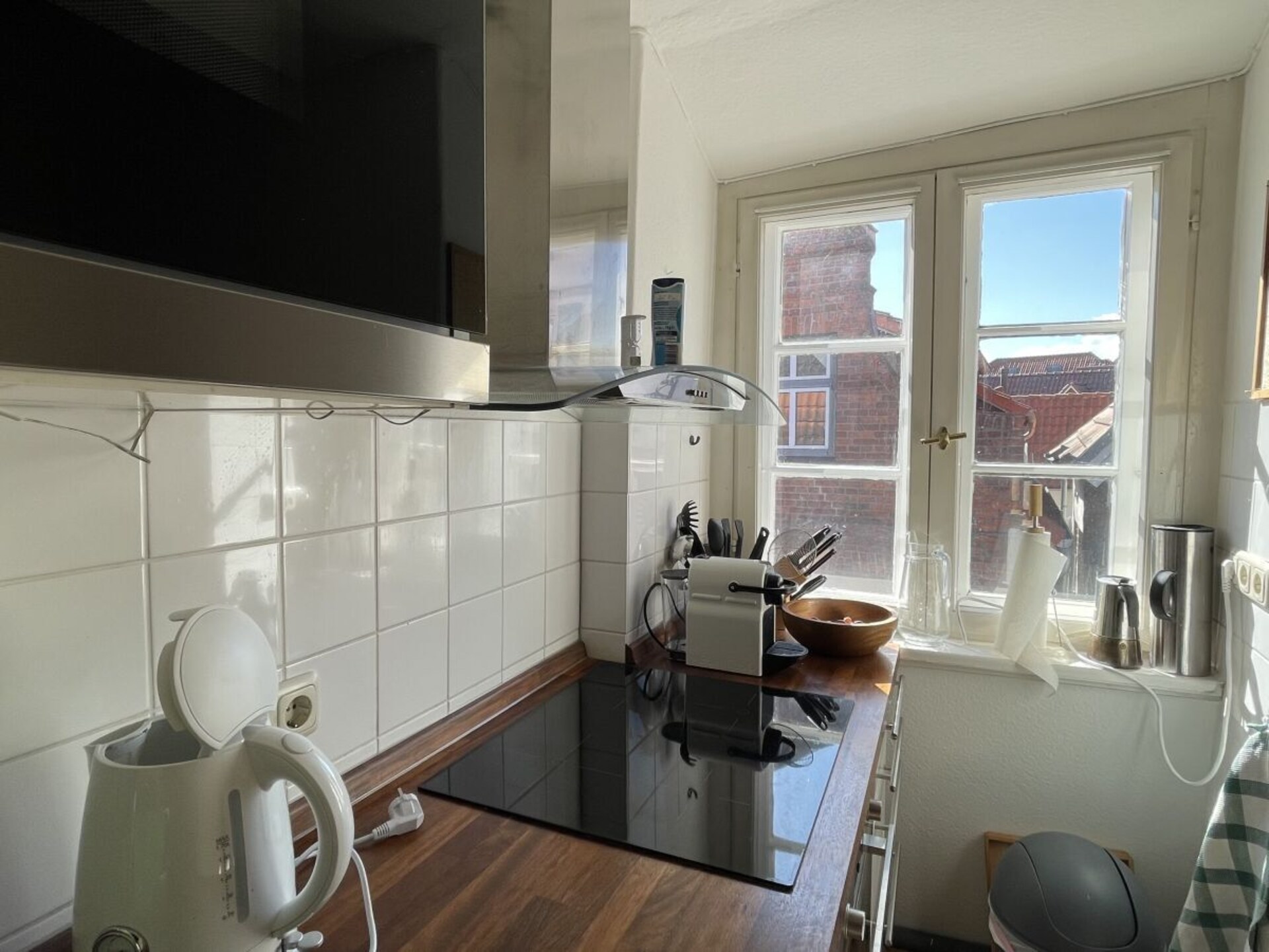 Lichte Maisonnette in historisch vakwerkhuis aan de Trave, centrum Travemünde - foto 15