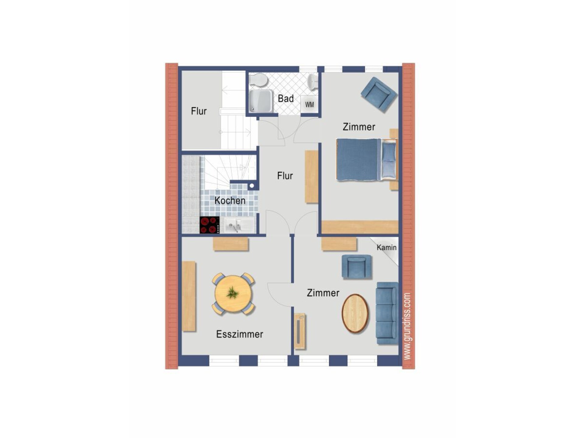 Lichte Maisonnette in historisch vakwerkhuis aan de Trave, centrum Travemünde - foto 38