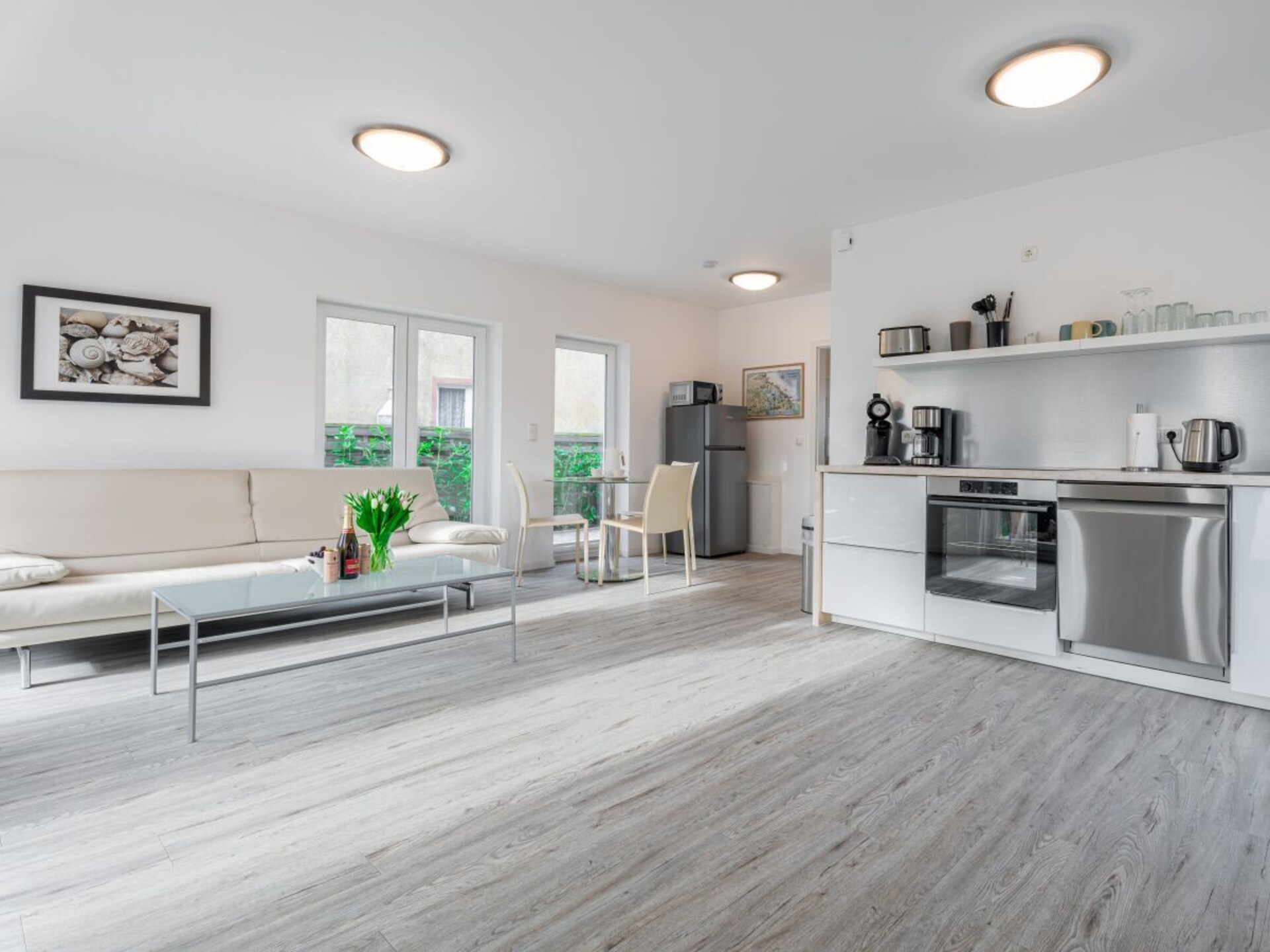 Modern droomappartement met terras en biologische open haard in Zinnowitz - foto 10