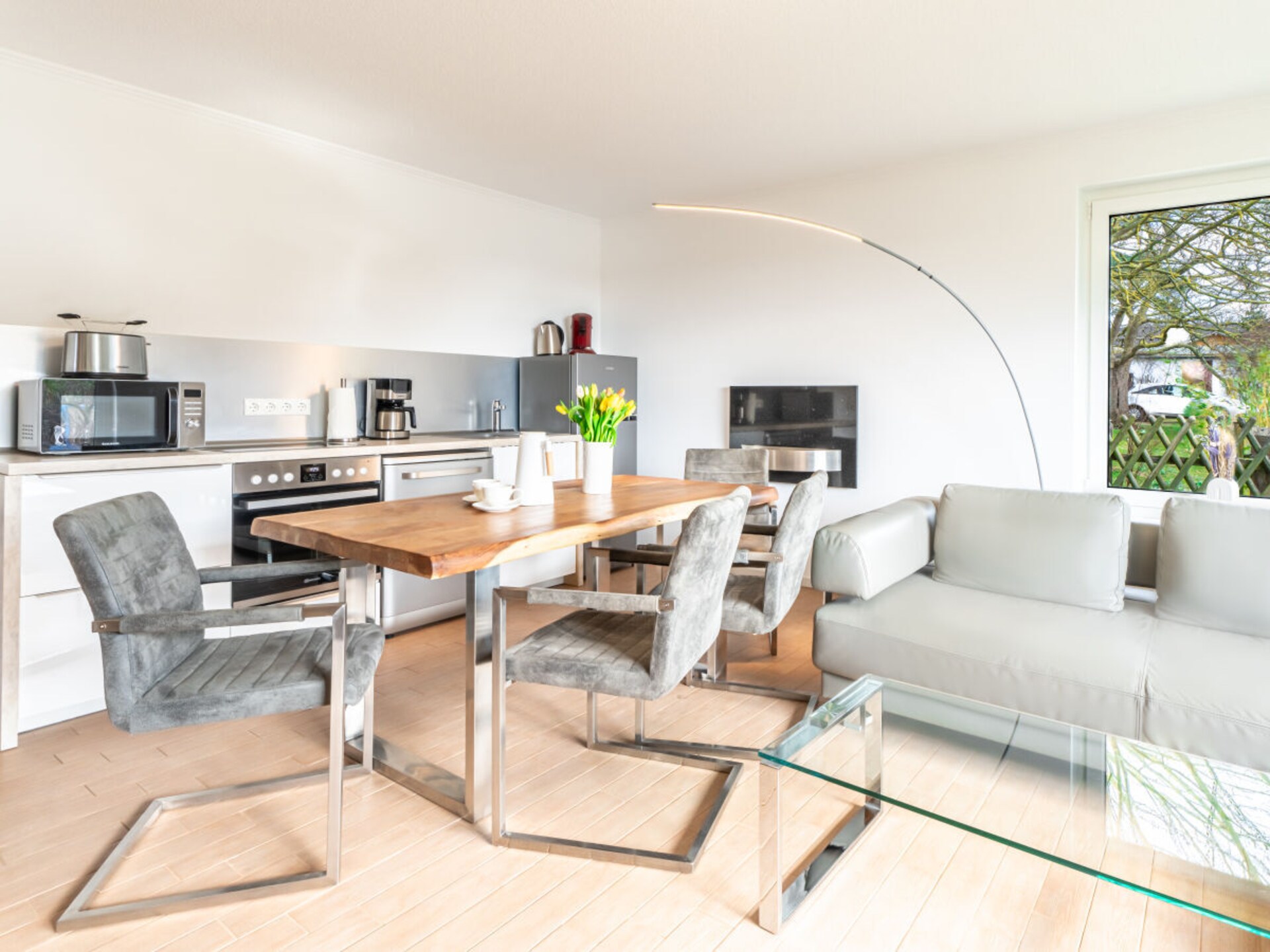Knus appartement in Koserow, 100m van centrum, met terras & open haard - foto 7