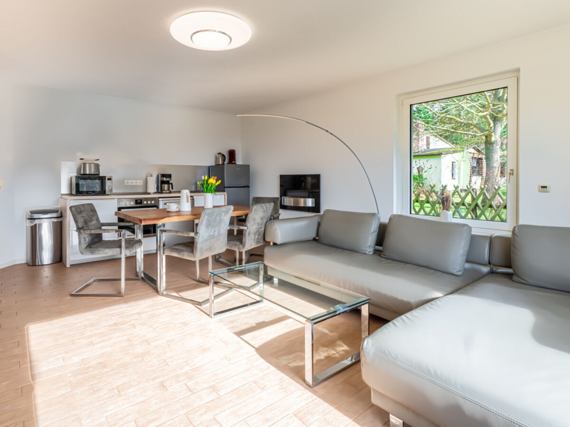 Knus appartement in Koserow, 100m van centrum, met terras & open haard - foto 8