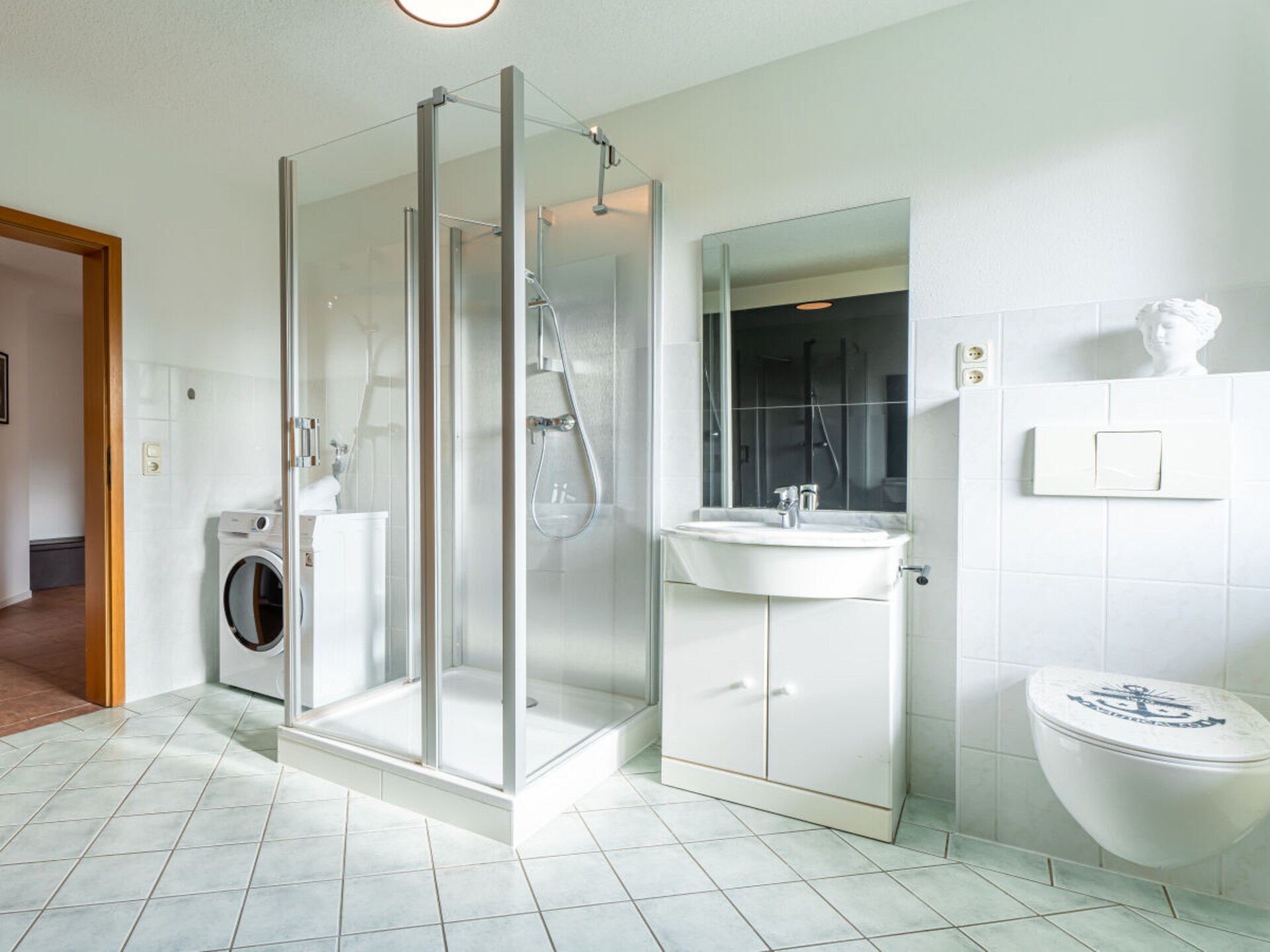 Knus appartement in Koserow, 100m van centrum, met terras & open haard - foto 12