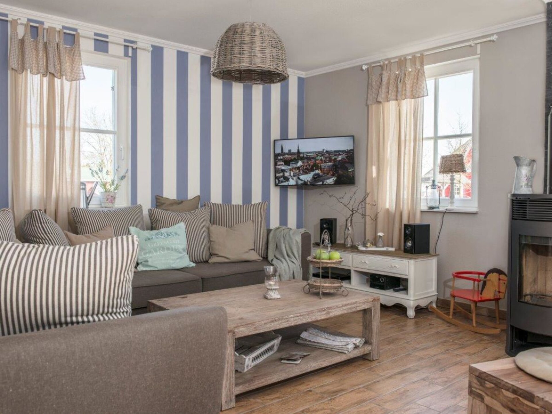 5-sterren vakantiehuis bij de haven van Mursewiek met sauna en open haard - foto 11