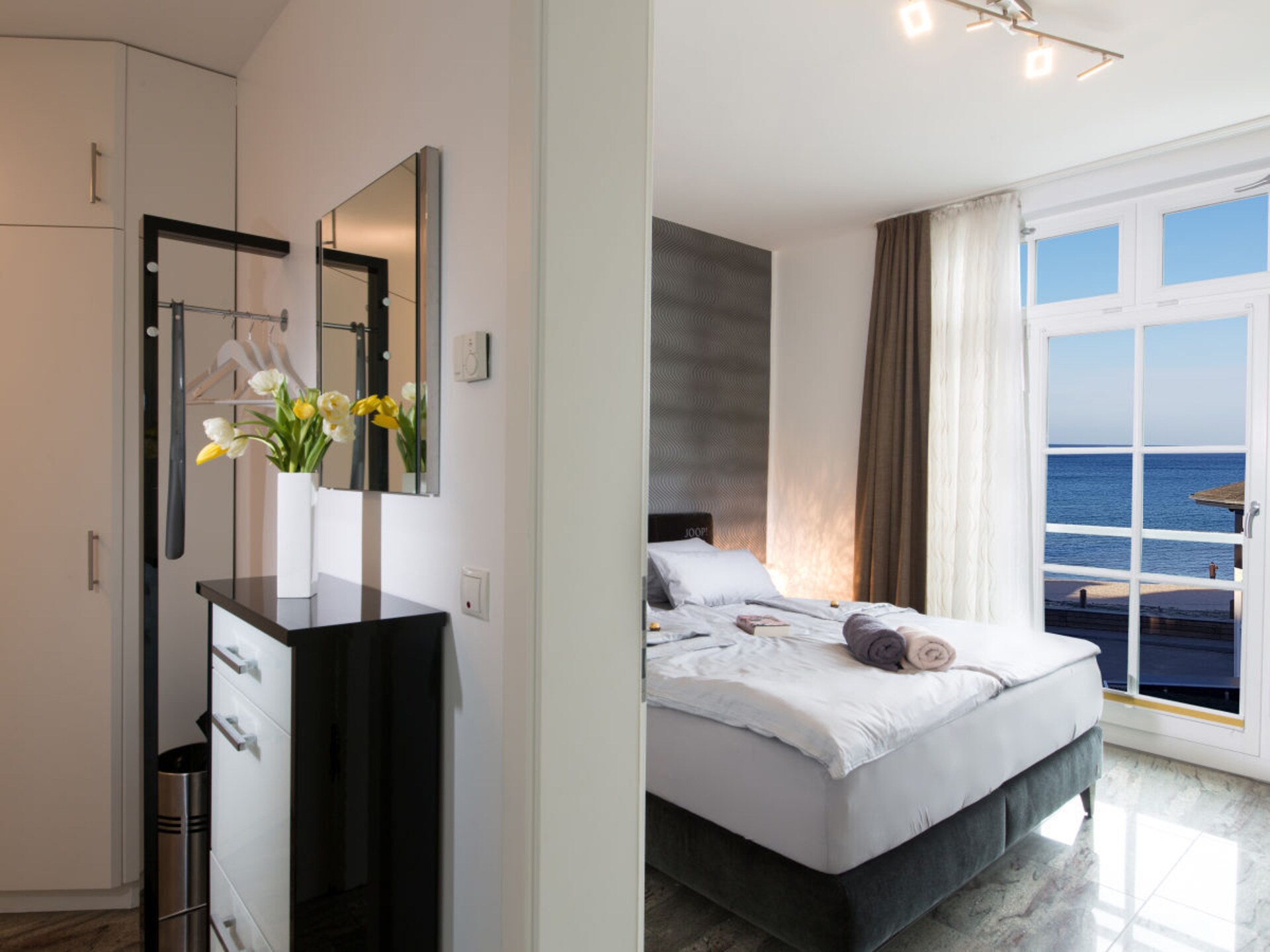 Beach Princess Binz: Vakantiehuis direct aan zee met infraroodcabine - foto 11