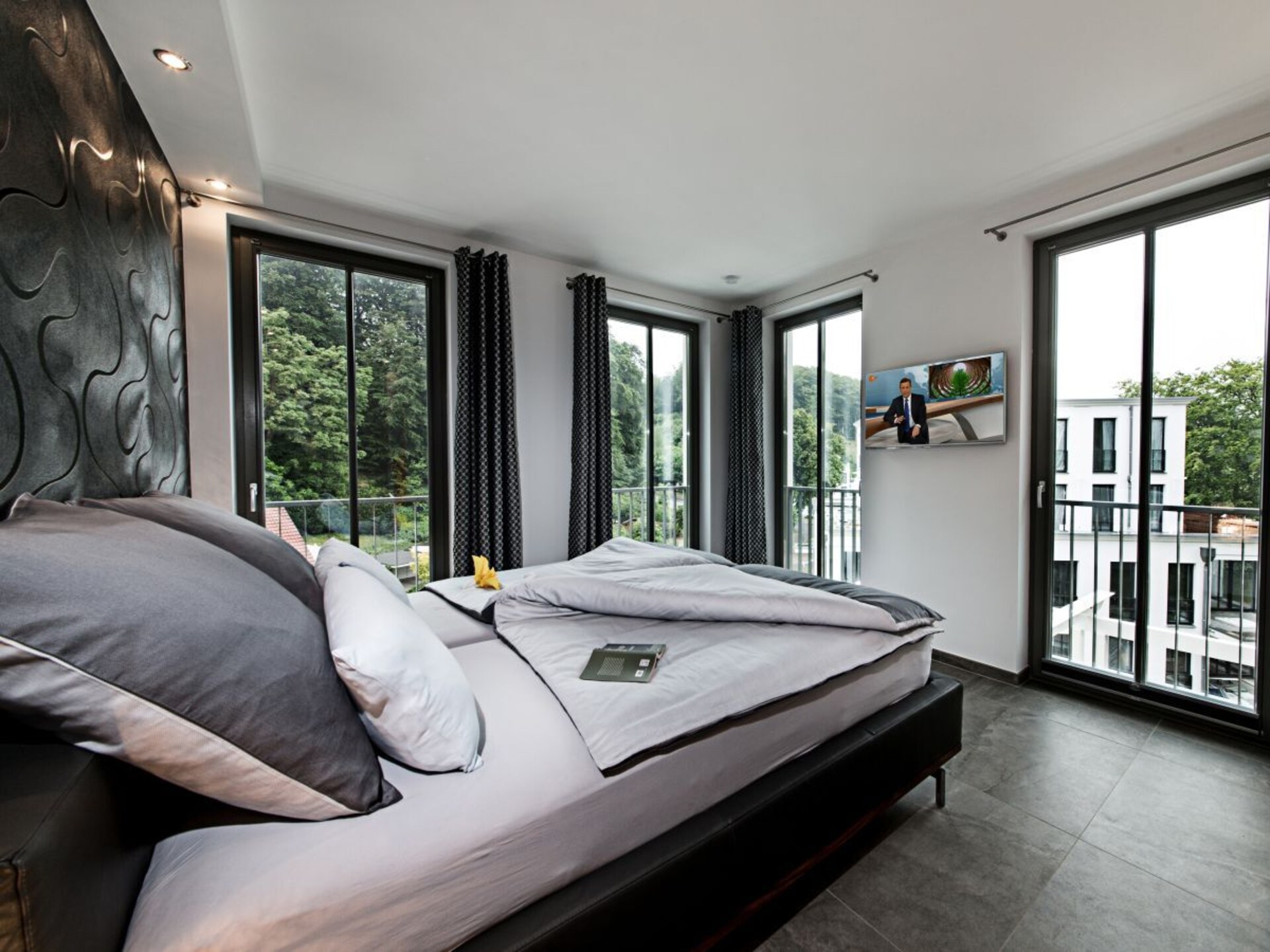 Penthouse Binz: zeezicht, sauna, whirlpool & zwembad op 400m van strand - foto 12