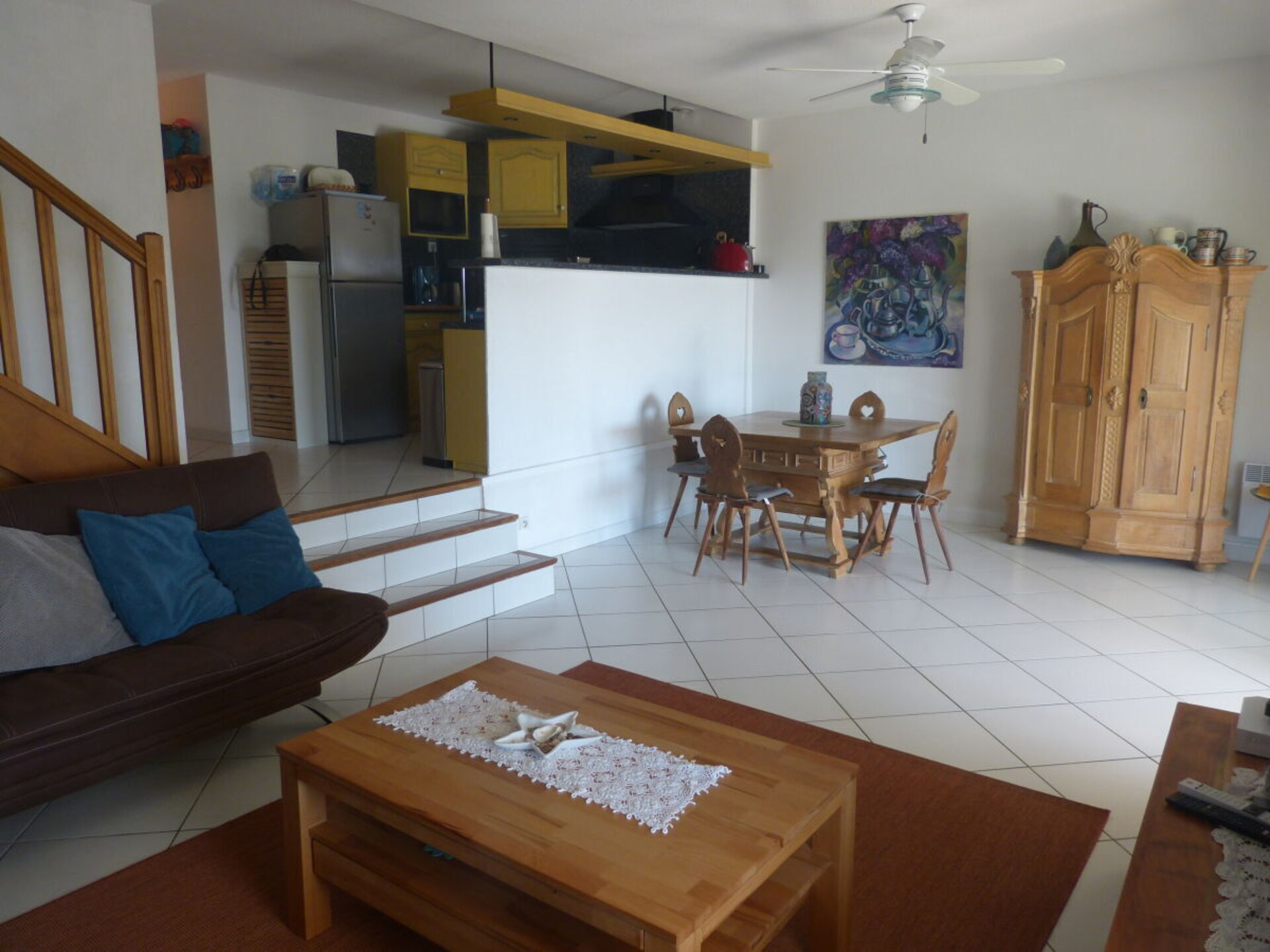 Ruim vakantiehuis met zeezicht in St. Pierre-la-mer, 700m van strand - foto 16