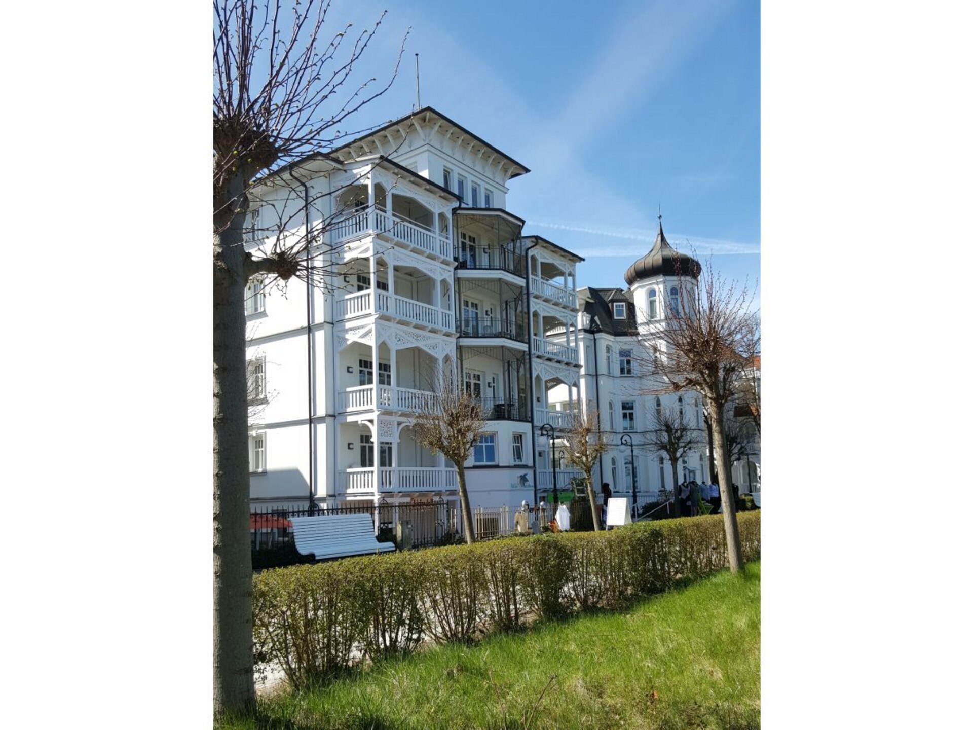 Uniek wellnessappartement aan het strand van Binz met Oostzeezicht - foto 1