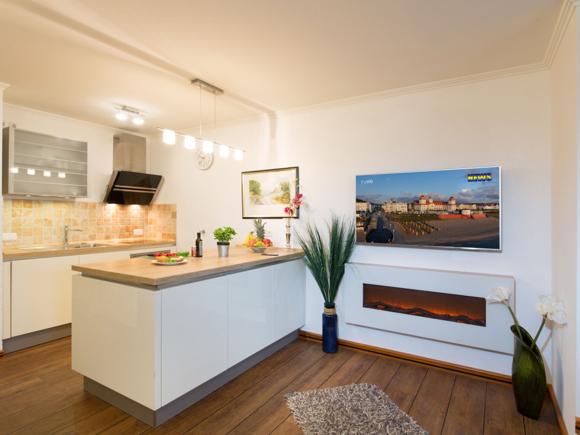 Uniek wellnessappartement aan het strand van Binz met Oostzeezicht - foto 5