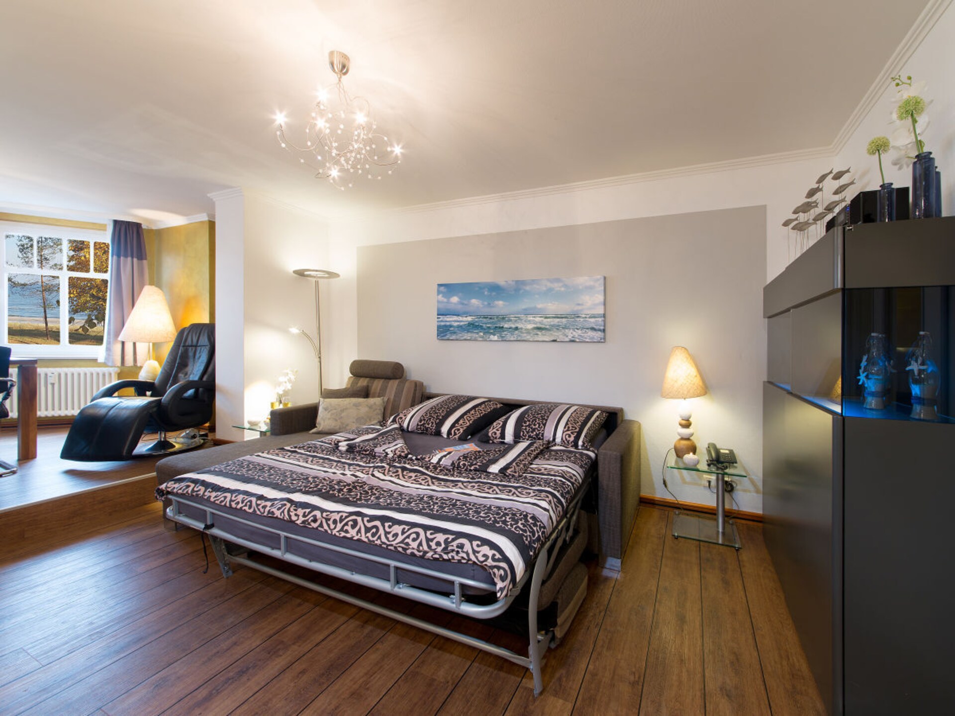 Uniek wellnessappartement aan het strand van Binz met Oostzeezicht - foto 12