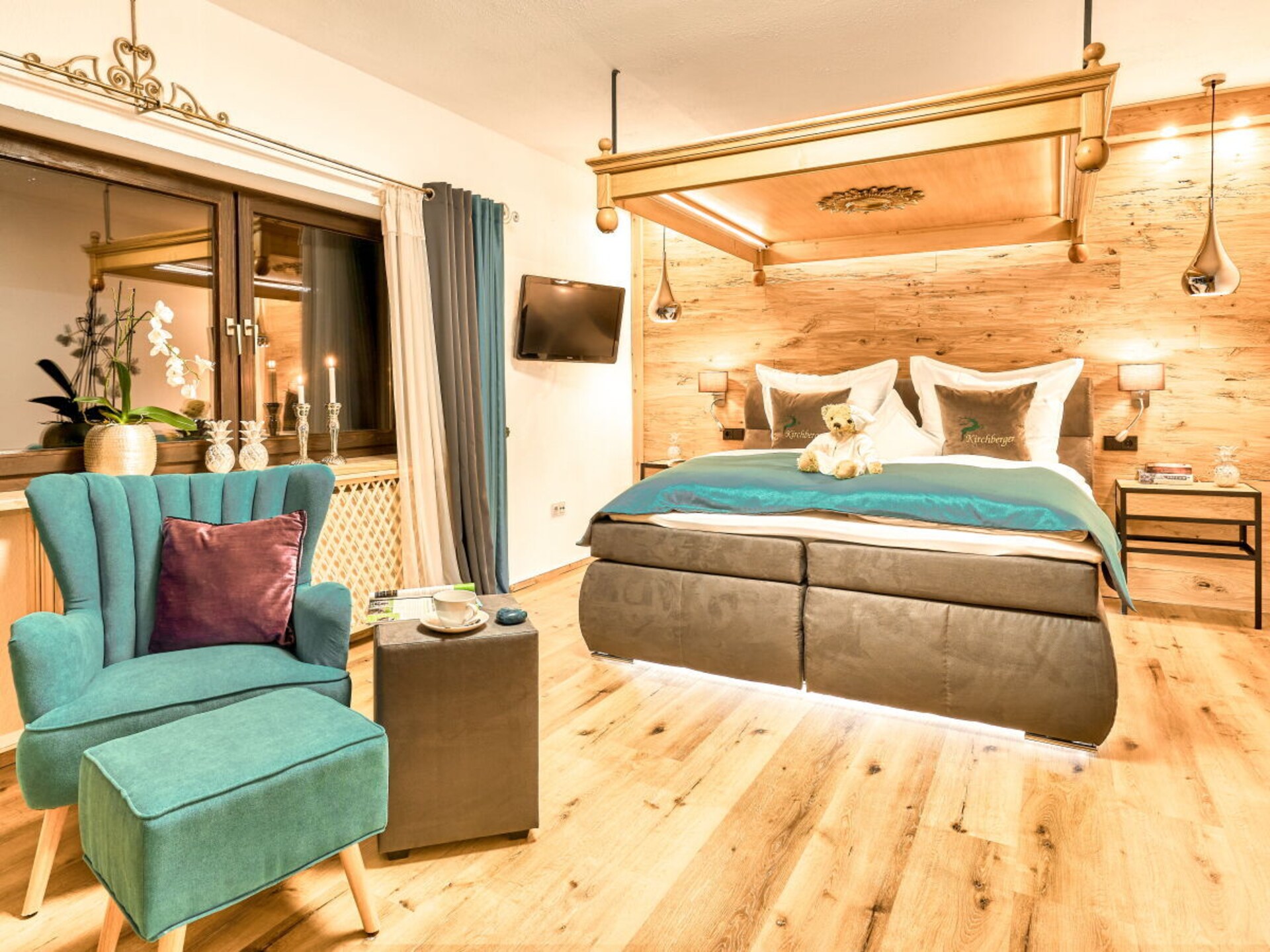 Romantisch verblijf met hemelbed en open haard in Bodenmais, 200m van centrum - foto 11