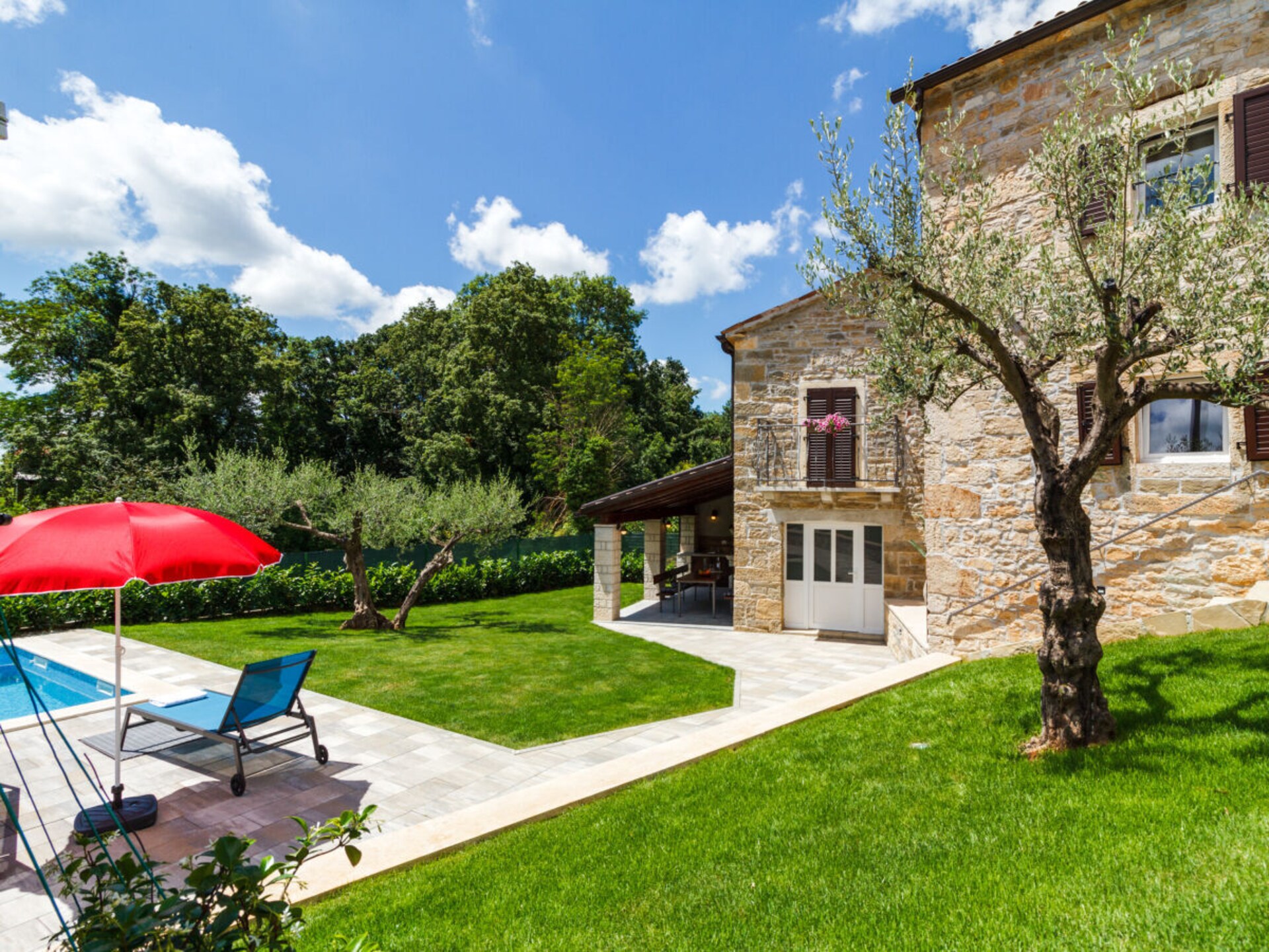 Villa Zoro: Privézwembad en olijfgaard bij Škropeti voor 5 personen - foto 8