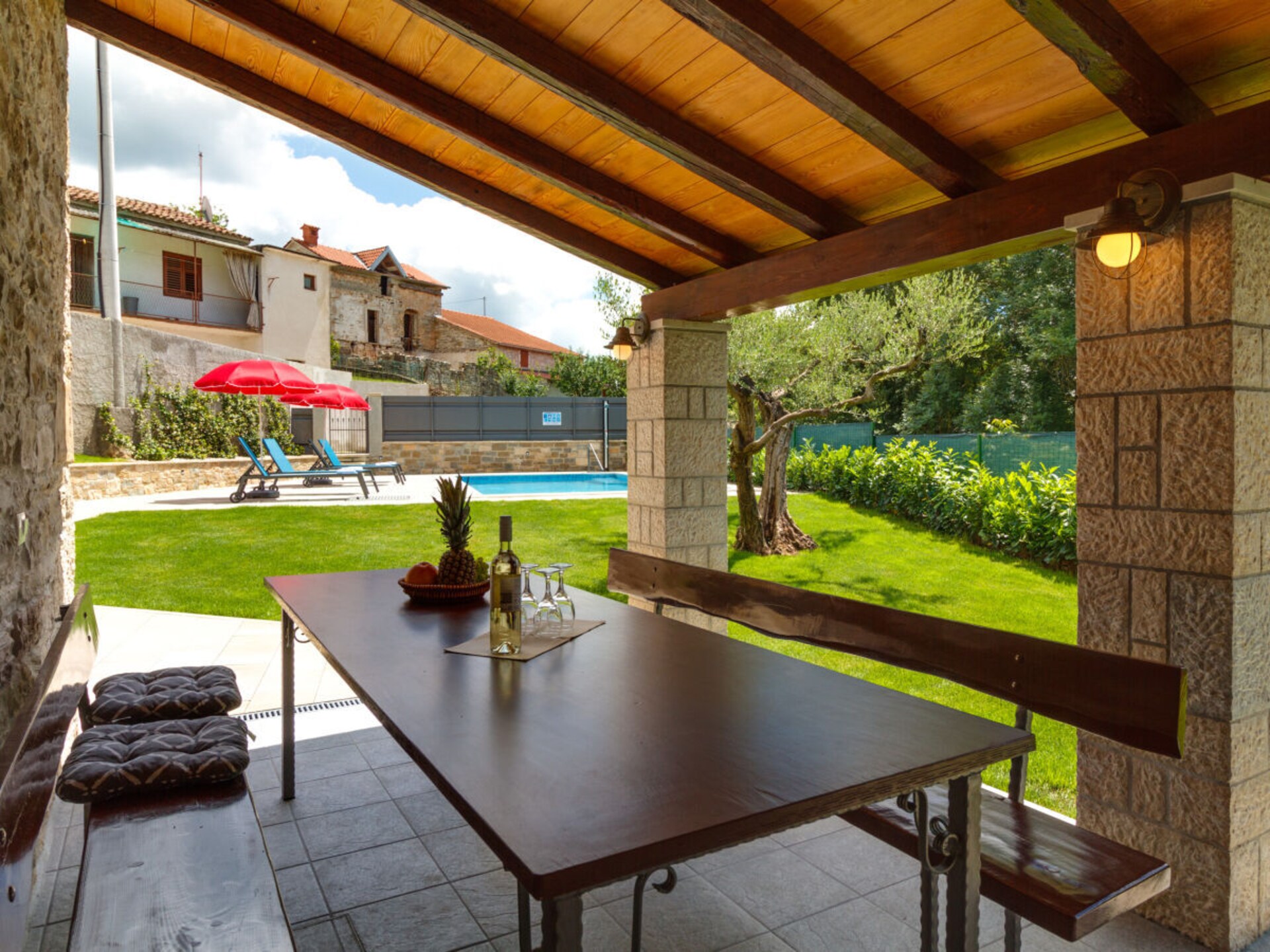 Villa Zoro: Privézwembad en olijfgaard bij Škropeti voor 5 personen - foto 11