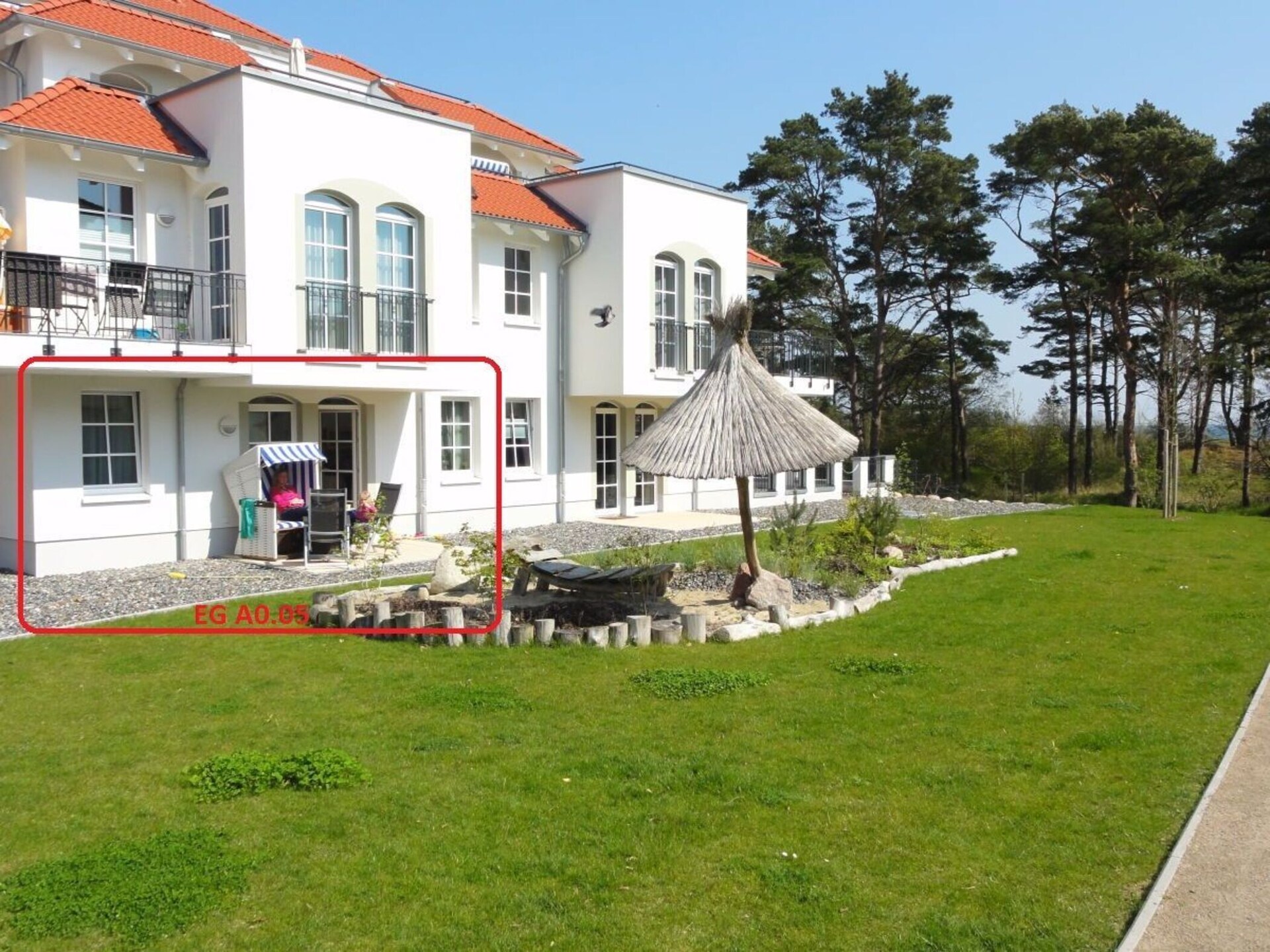 Vakantiehuis direct aan het strand van Baabe op Rügen met wellness - foto 7