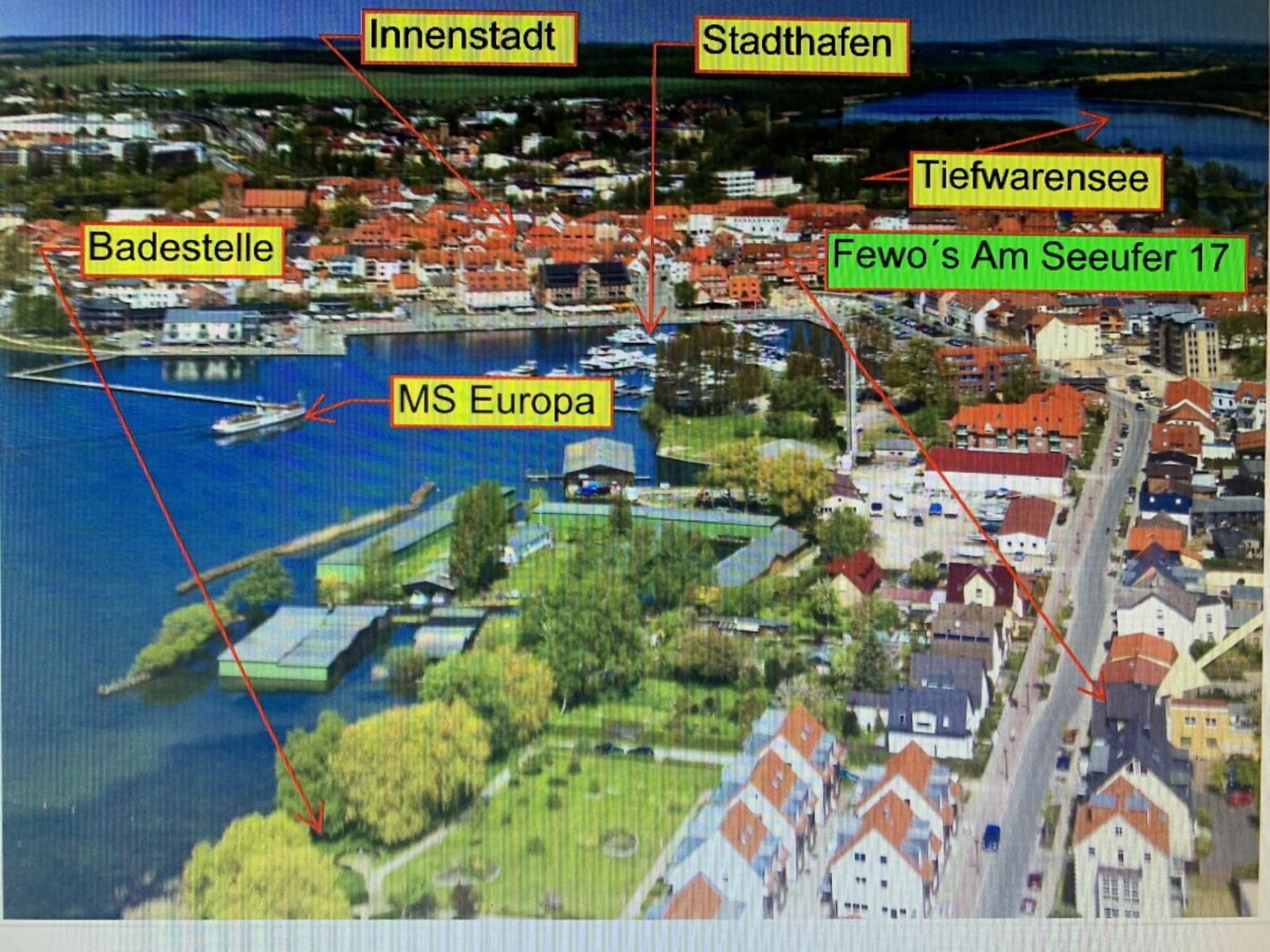 6-persoons vakantiehuis in het centrum van Waren aan het Müritz-meer - foto 27