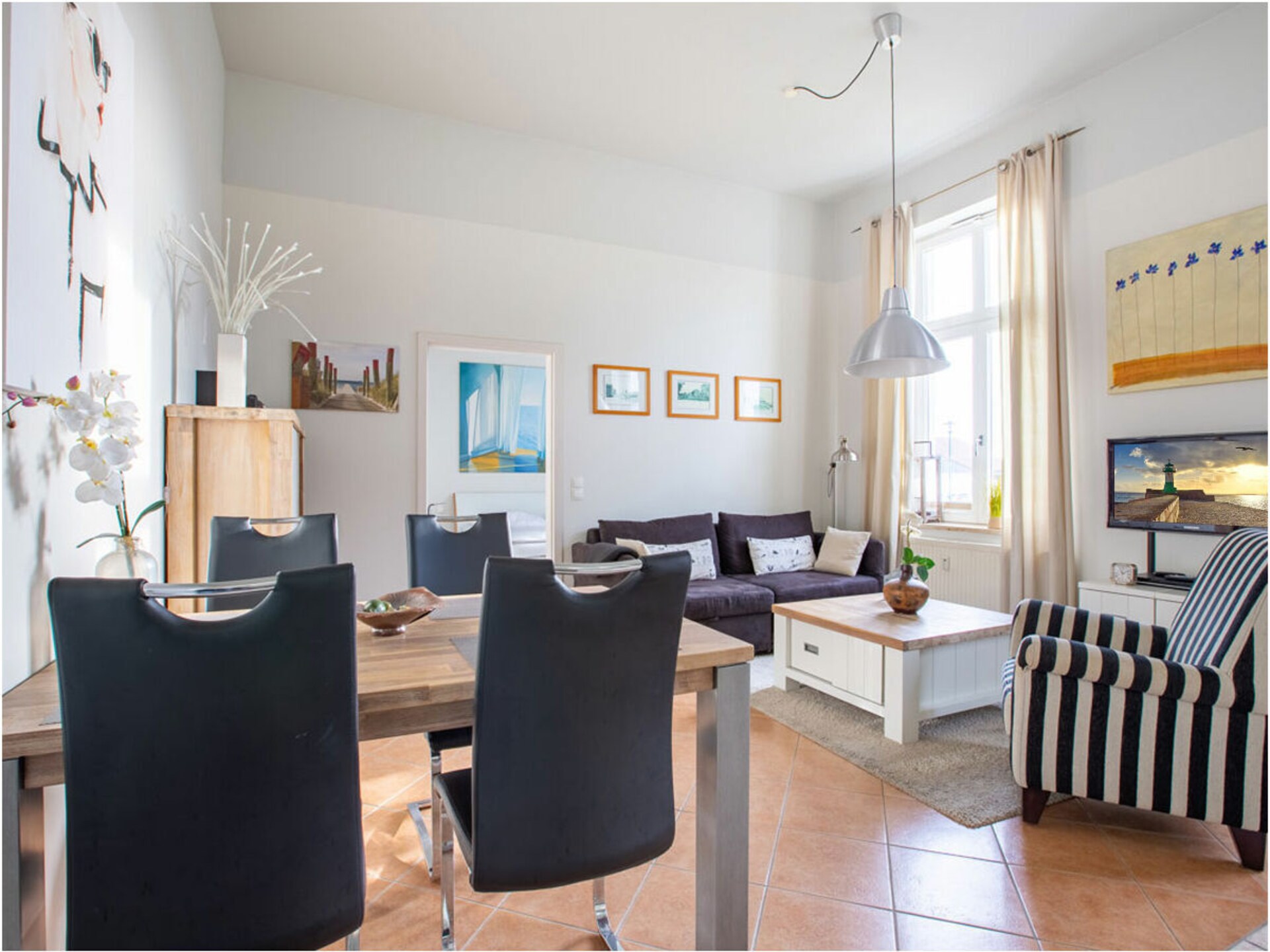 Strandappartement Glowe: Oostzee & haven op 100 meter - foto 7