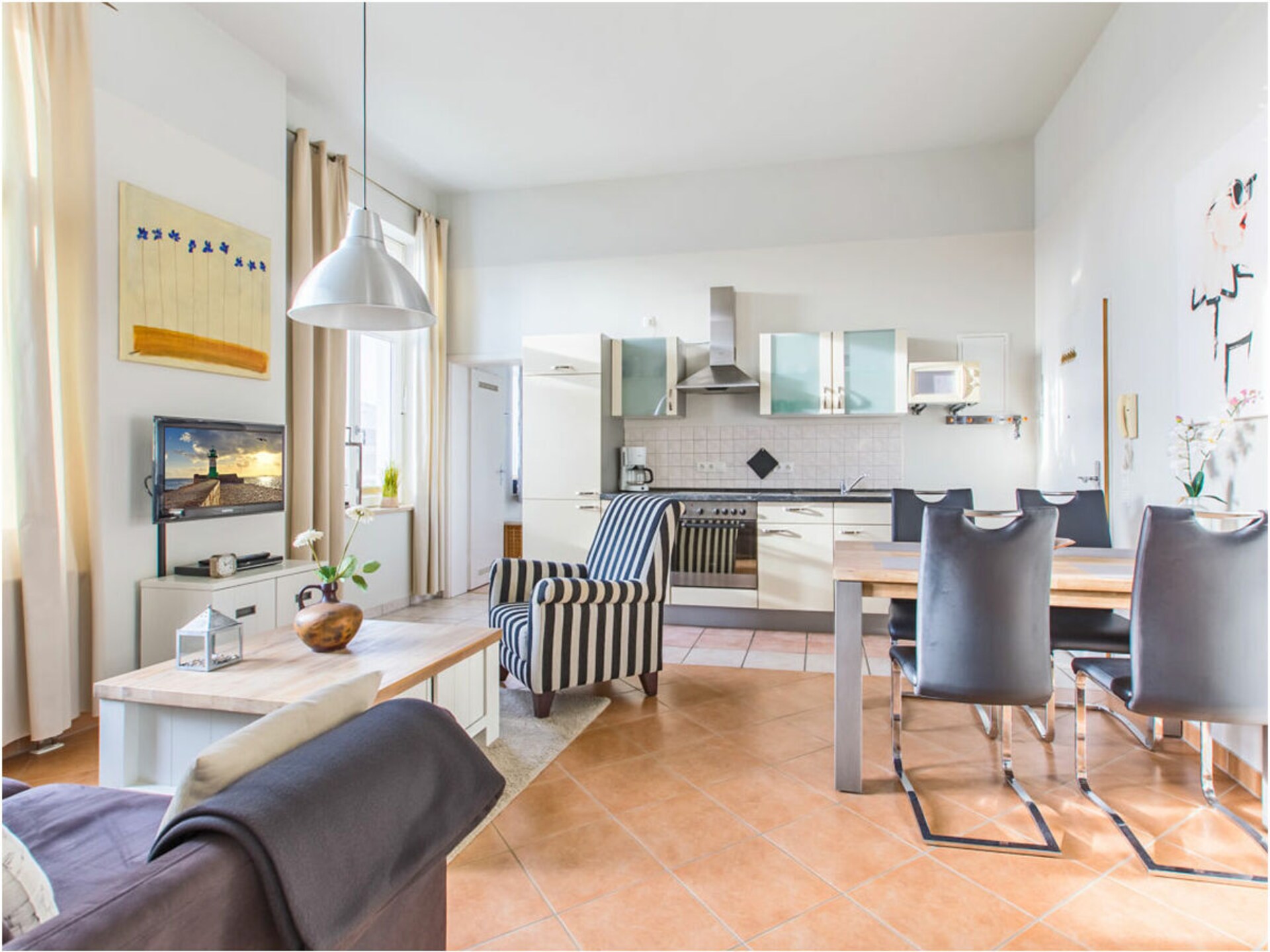 Strandappartement Glowe: Oostzee & haven op 100 meter - foto 10