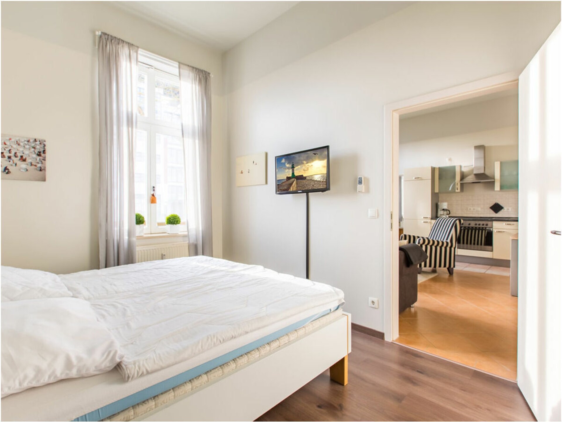 Strandappartement Glowe: Oostzee & haven op 100 meter - foto 15