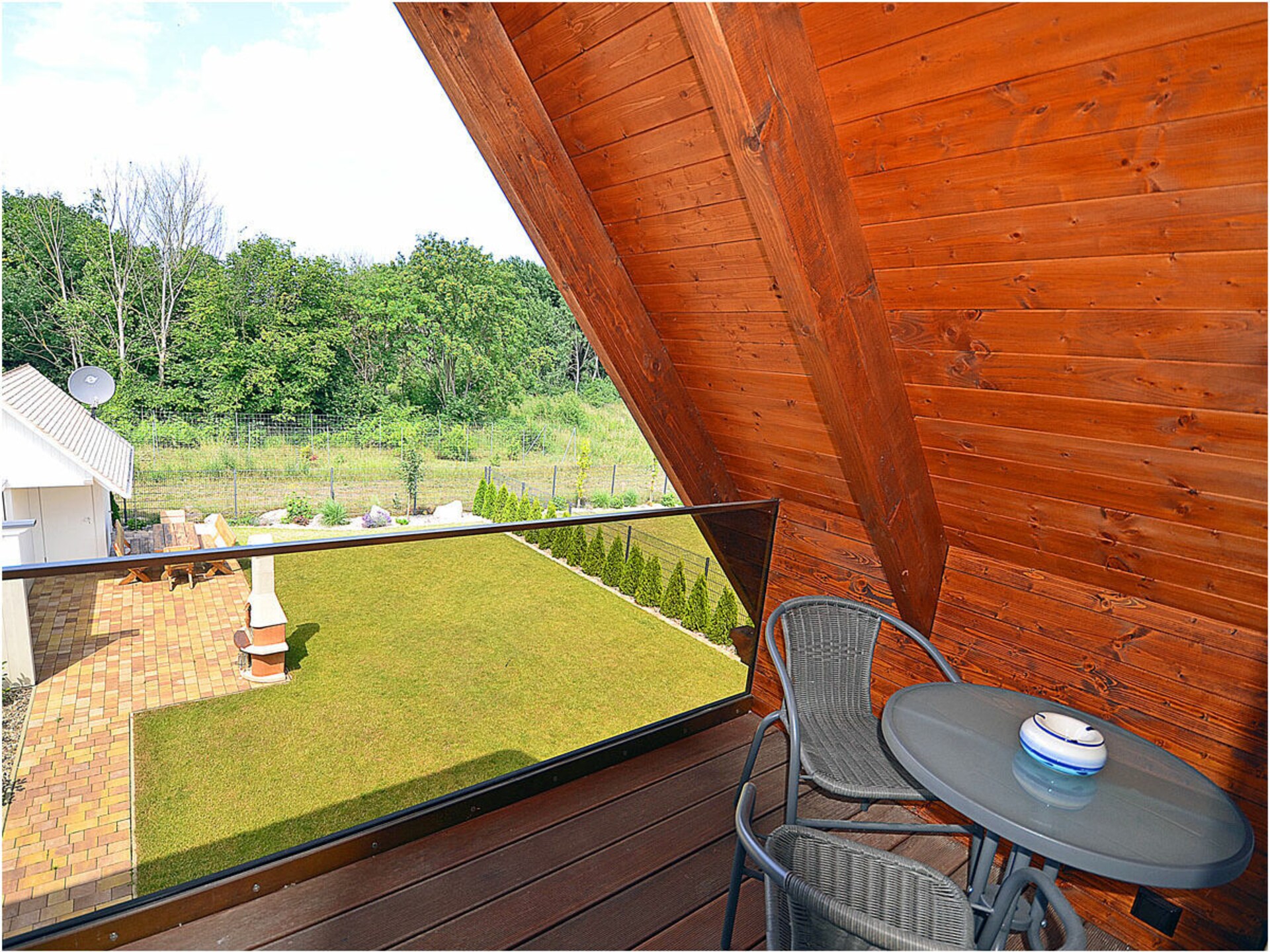 Rieten vakantiehuis voor 5 personen met balkon en terras in Glowe - foto 8
