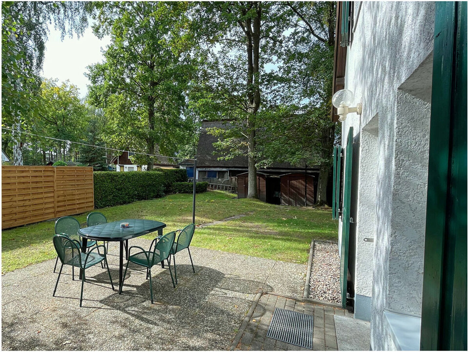 Rieten vakantiehuis bij strand Glowe met sauna en grote tuin - foto 4