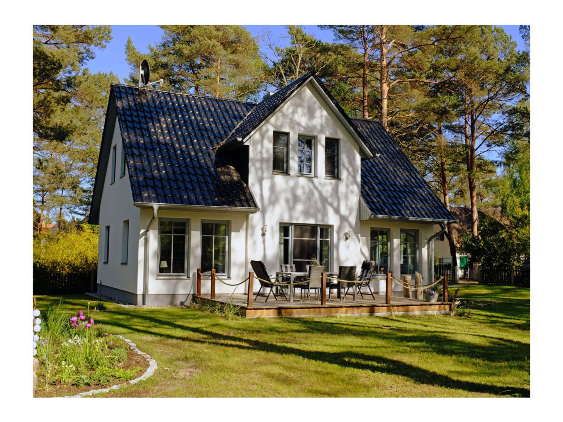 Luxe vakantiehuis met sauna en haard, 250m van zee in Glowe - foto 1