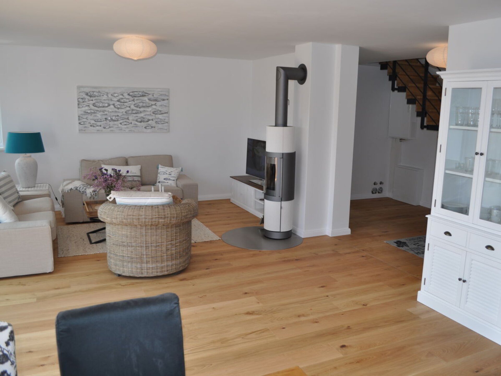 Licht modern duplexappartement met sauna en dakterras nabij zee - foto 14