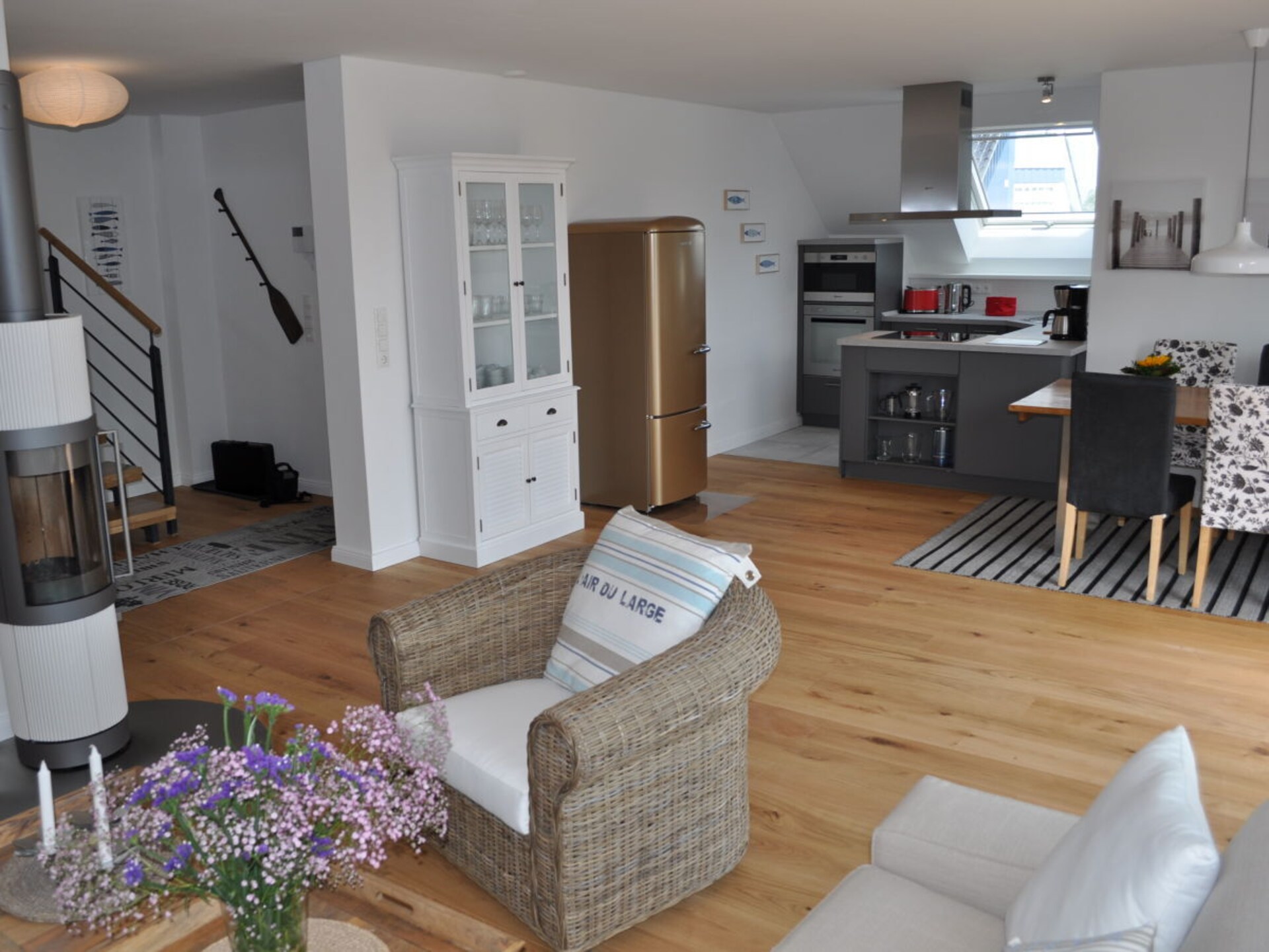 Licht modern duplexappartement met sauna en dakterras nabij zee - foto 15
