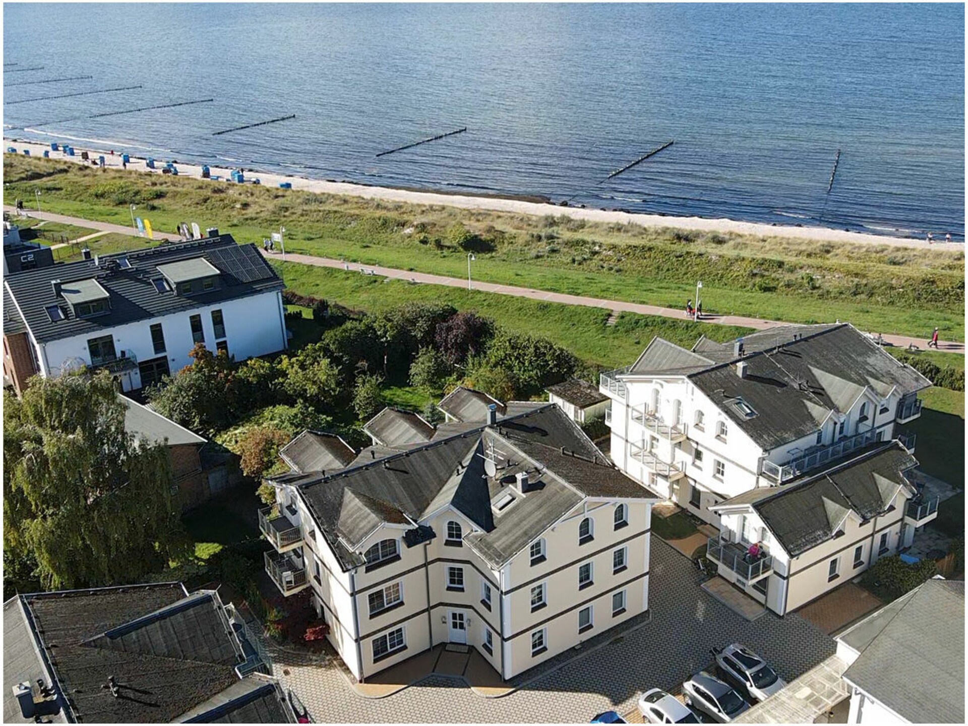 Strandappartement Glowe: direct aan de Oostzee, 50m van het strand - foto 4