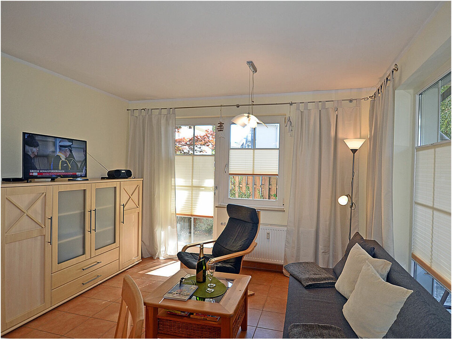 Strandappartement Glowe: direct aan de Oostzee, 50m van het strand - foto 11