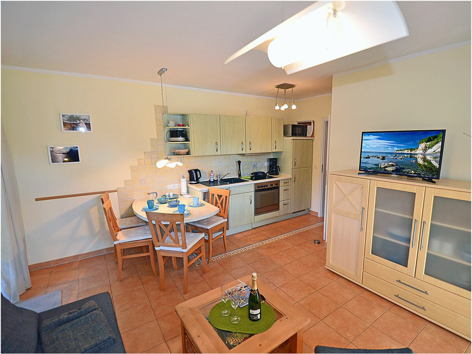 Strandappartement Glowe: direct aan de Oostzee, 50m van het strand - foto 12