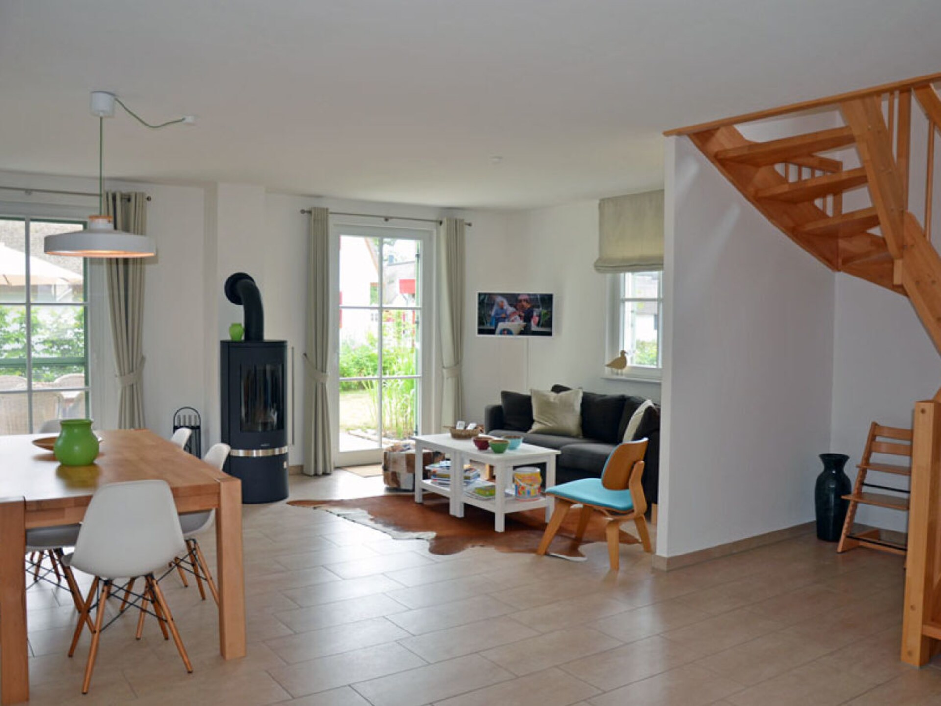 Vakantiehuis Zeegras in Glowe: sauna, open haard en op 300 meter van het strand - foto 7