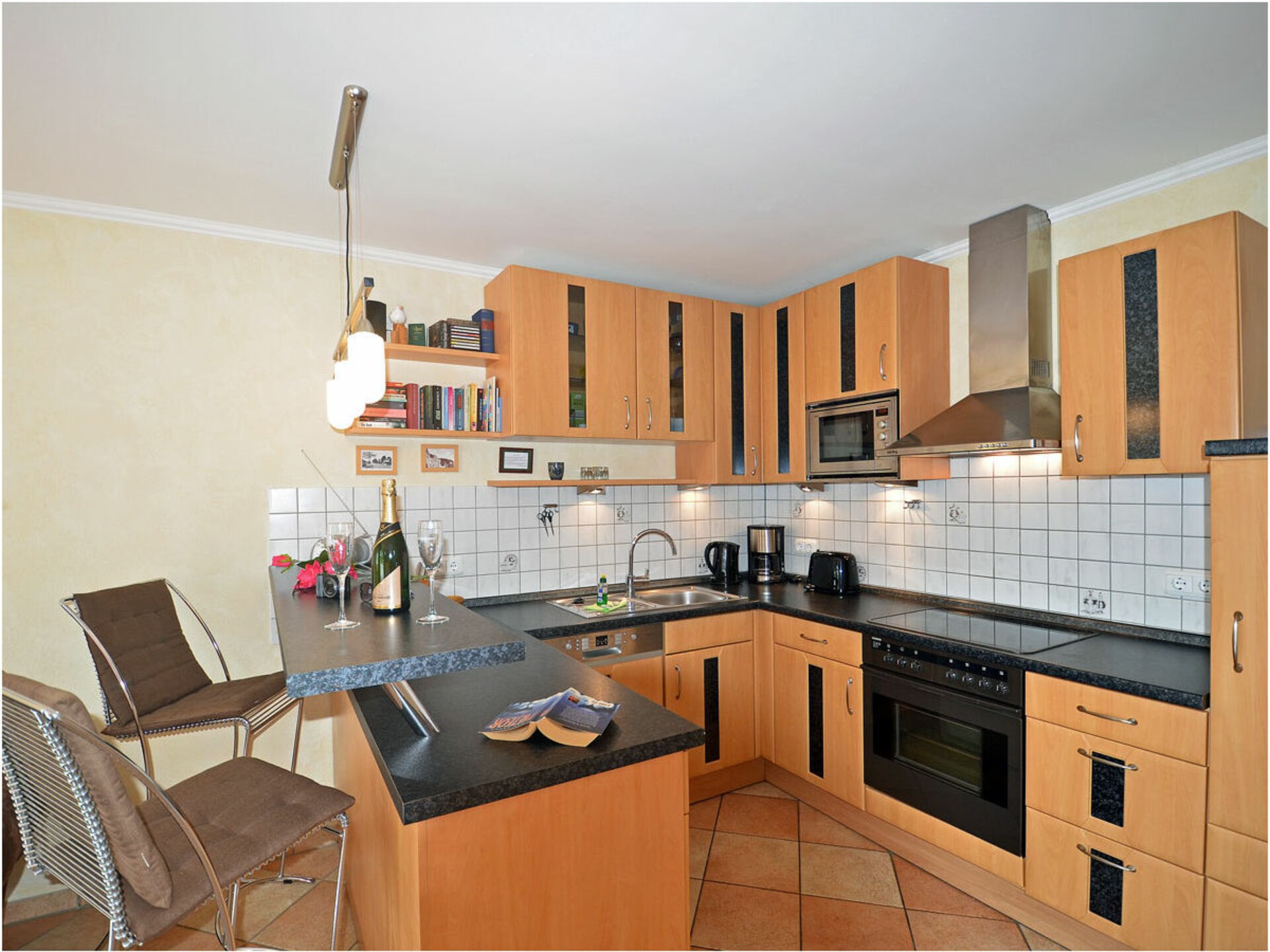 Knus appartement op 50 meter van het zandstrand in Glowe - foto 9