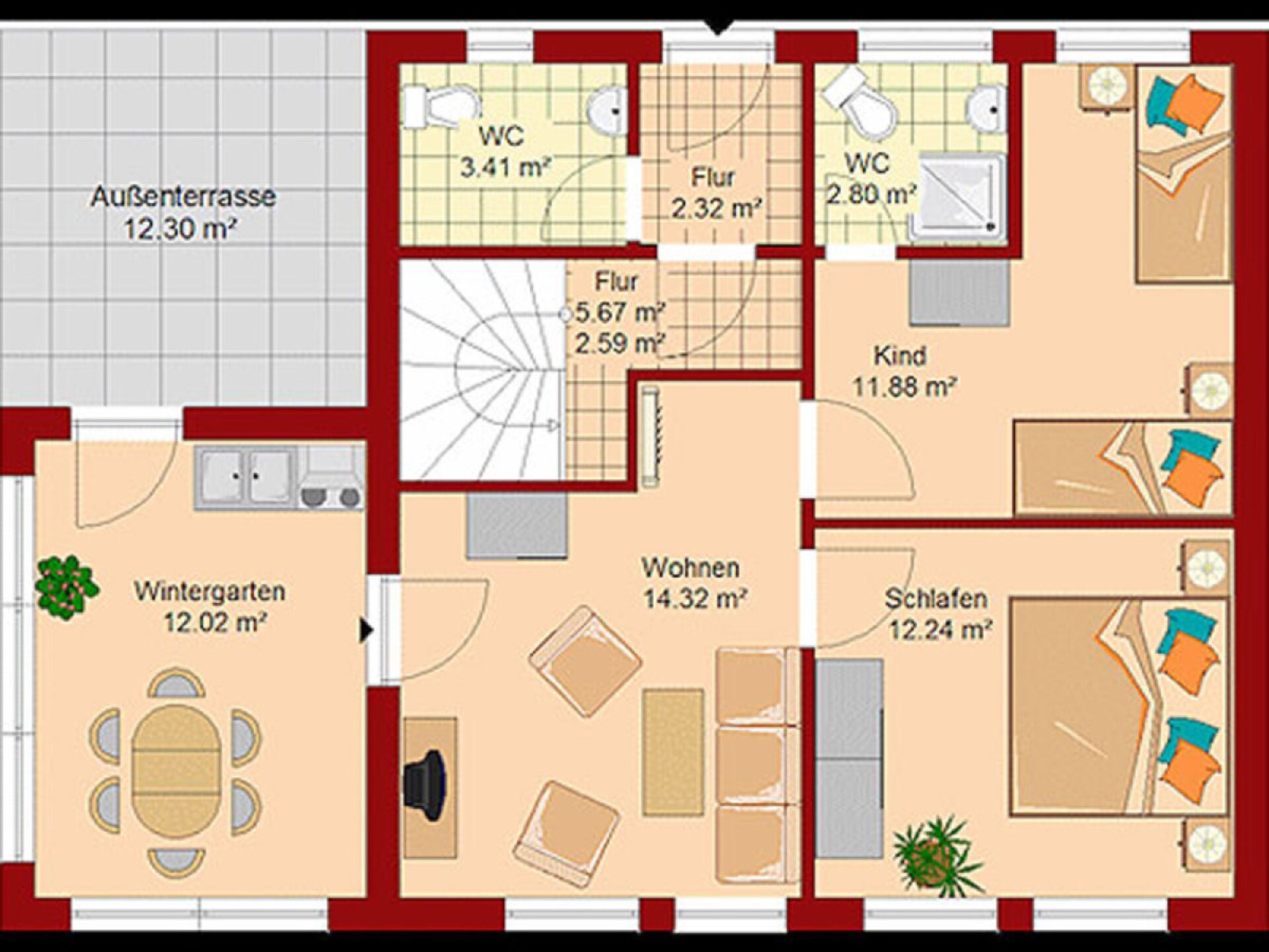 Knus appartement bij het strand in Wiek, 2 slaapkamers - foto 20