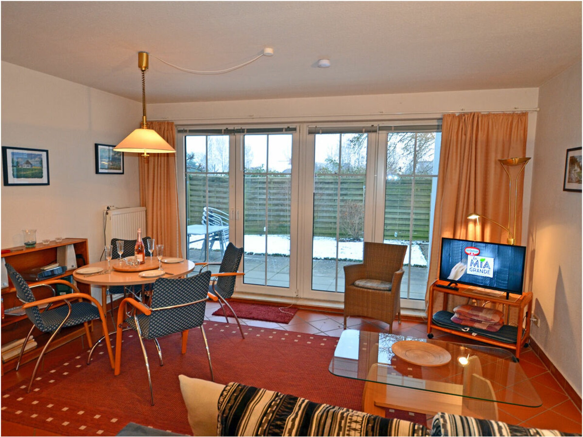 Knus appartement nabij Oostzeestrand in Breege – 4 personen - foto 8
