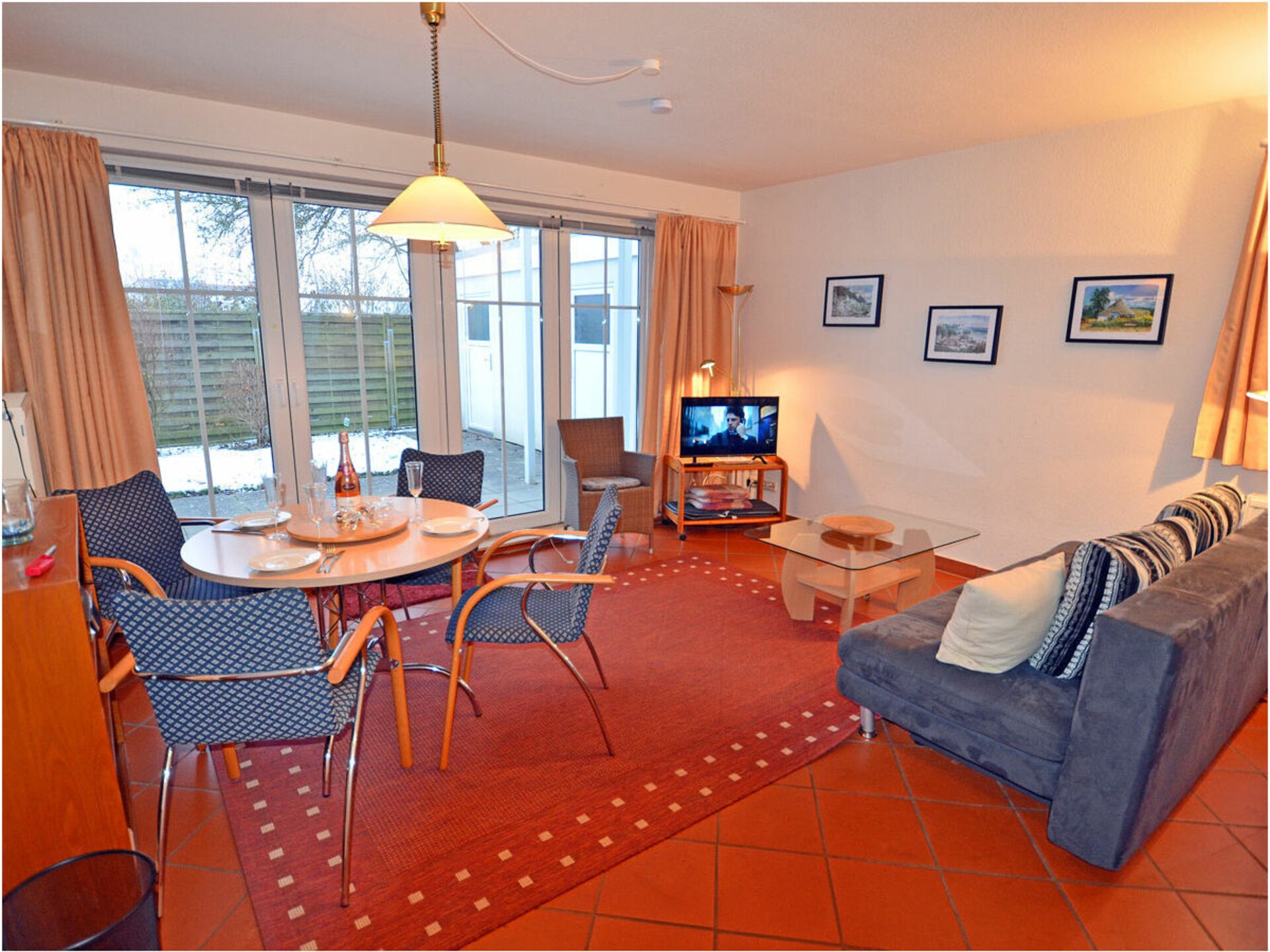 Knus appartement nabij Oostzeestrand in Breege – 4 personen - foto 9
