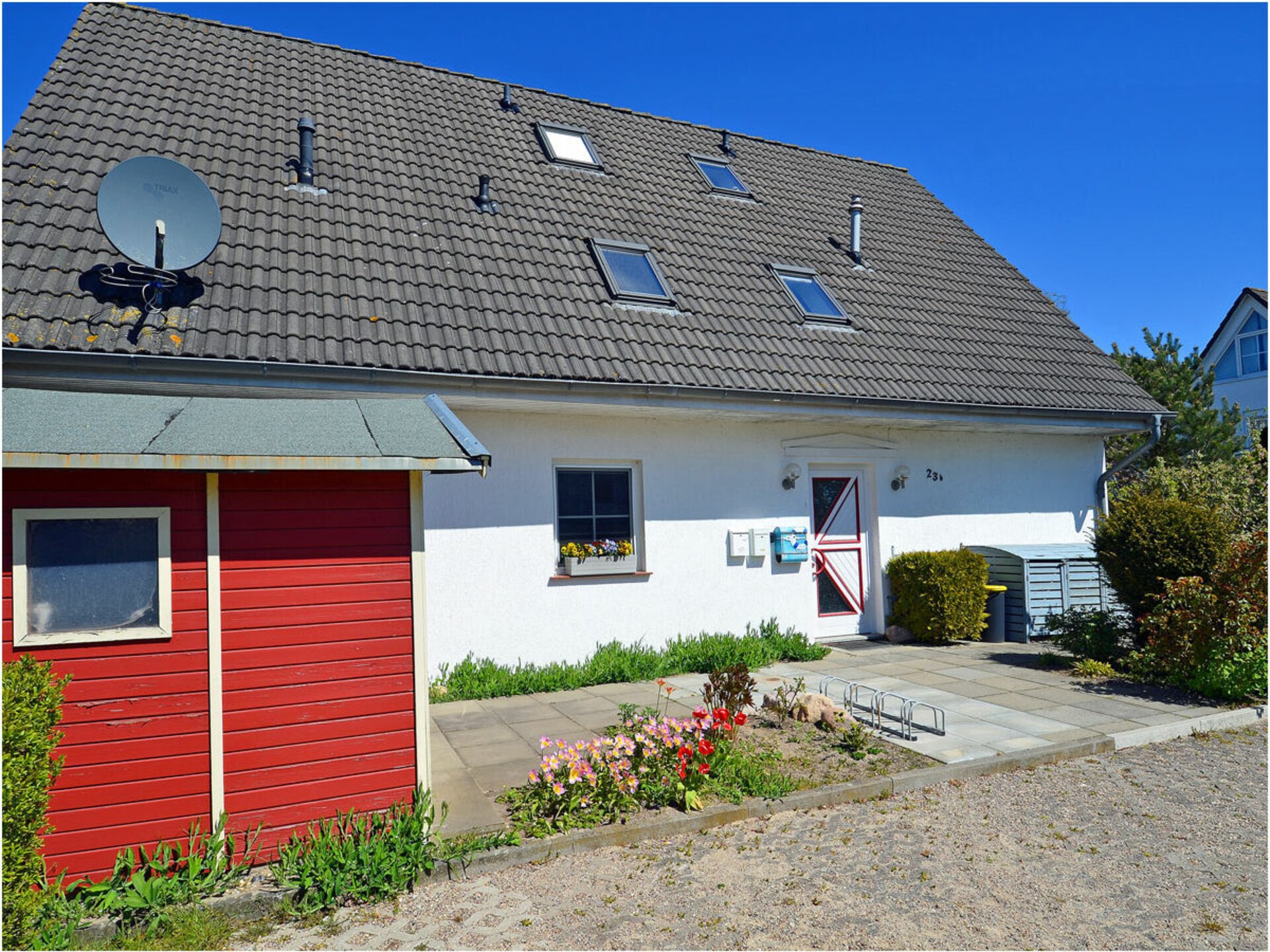 Rustiek appartement met sauna nabij Oostzeestrand in Breege - foto 1