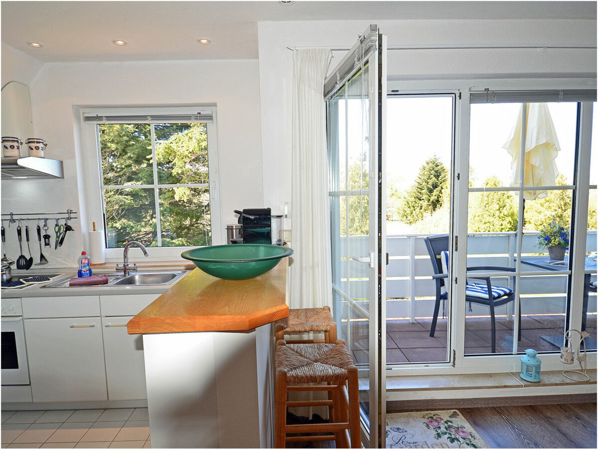 Rustiek appartement met sauna nabij Oostzeestrand in Breege - foto 4
