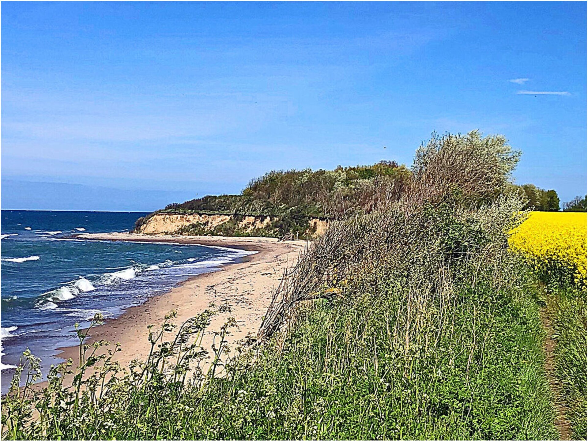 Ruim vakantiehuis Auszeit met sauna & haard op 500m van Oostzeestrand in Dranske - foto 18